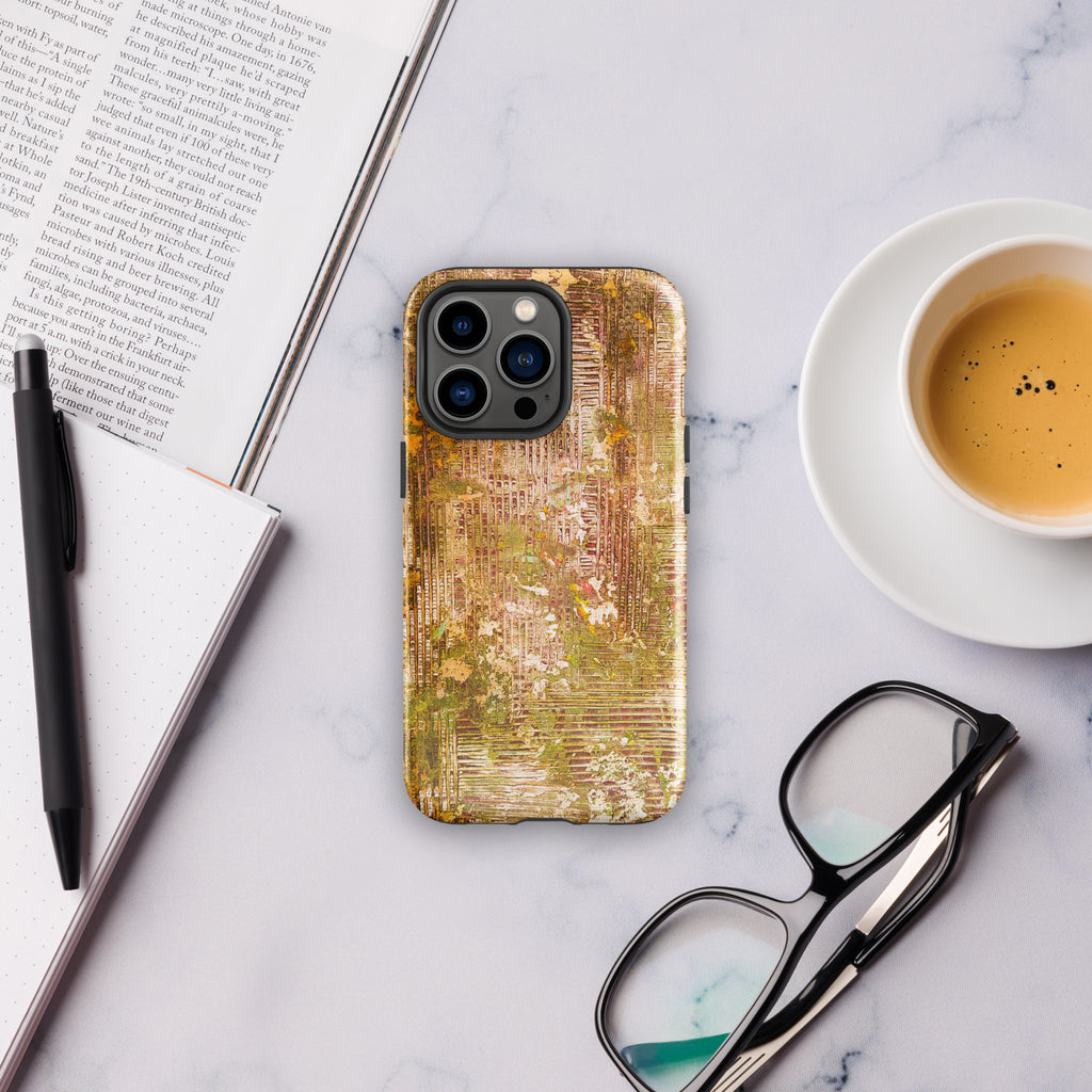 iPhone® Tough Case- Weave Golden