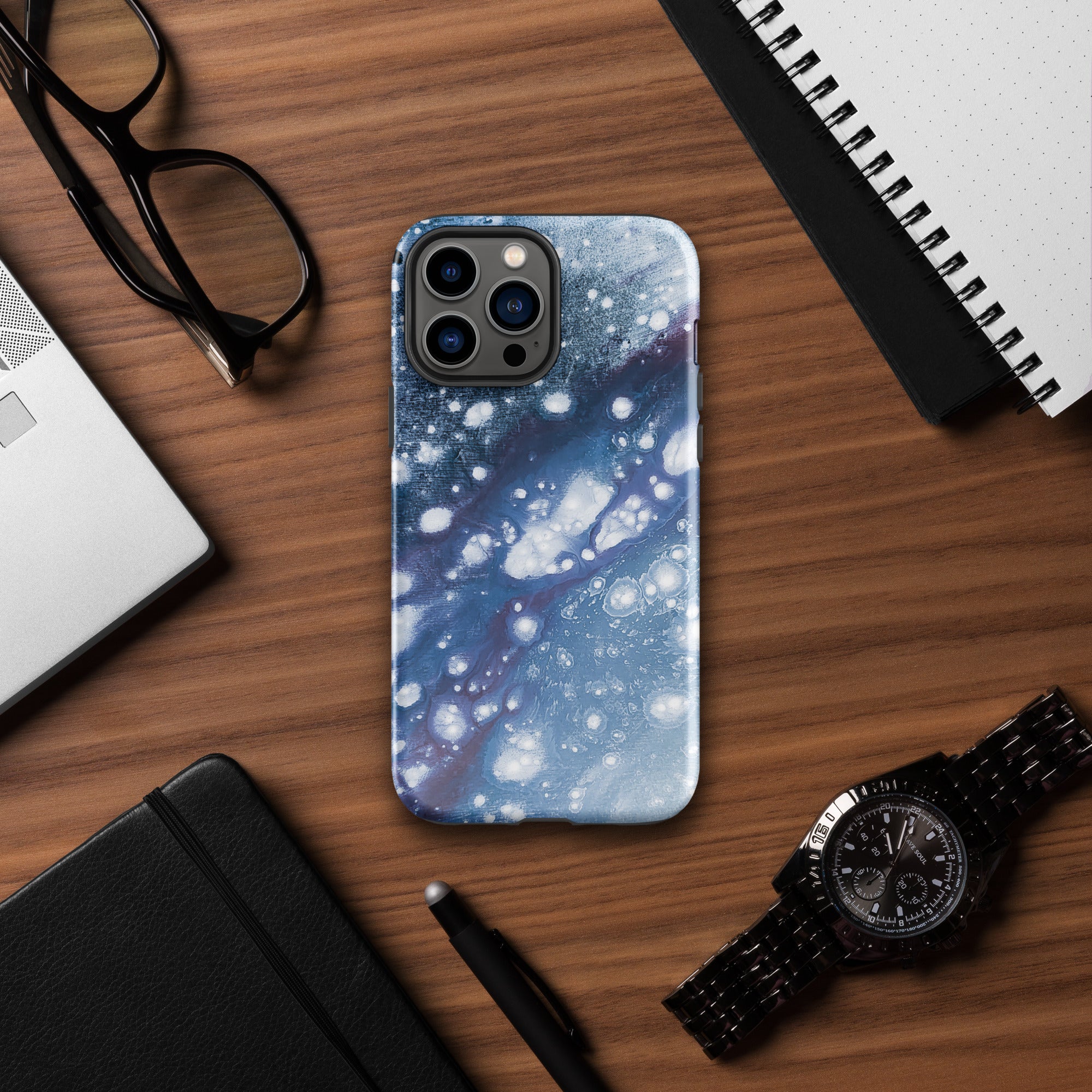 iPhone® Tough Case- Galaxy Blue