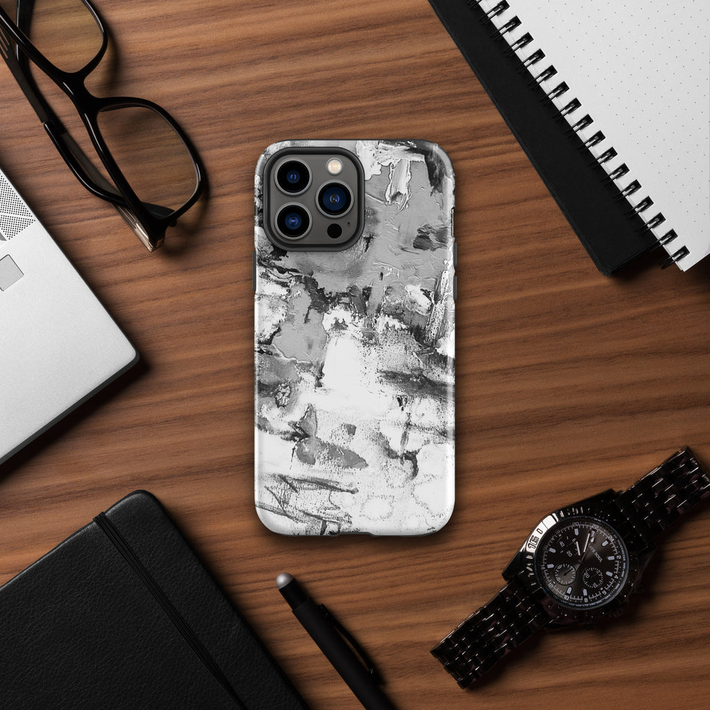 iPhone® Tough Case- Mismatch Grey