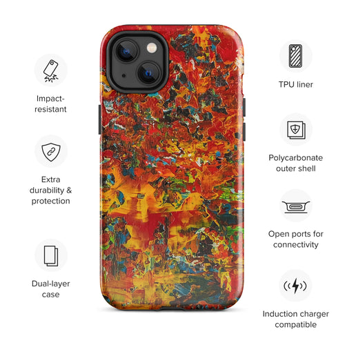 iPhone® Tough Case- Fire Scramble