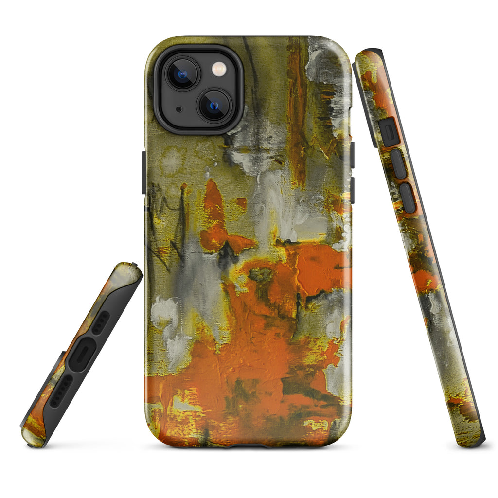 iPhone® Tough Case- Mismatch Orange