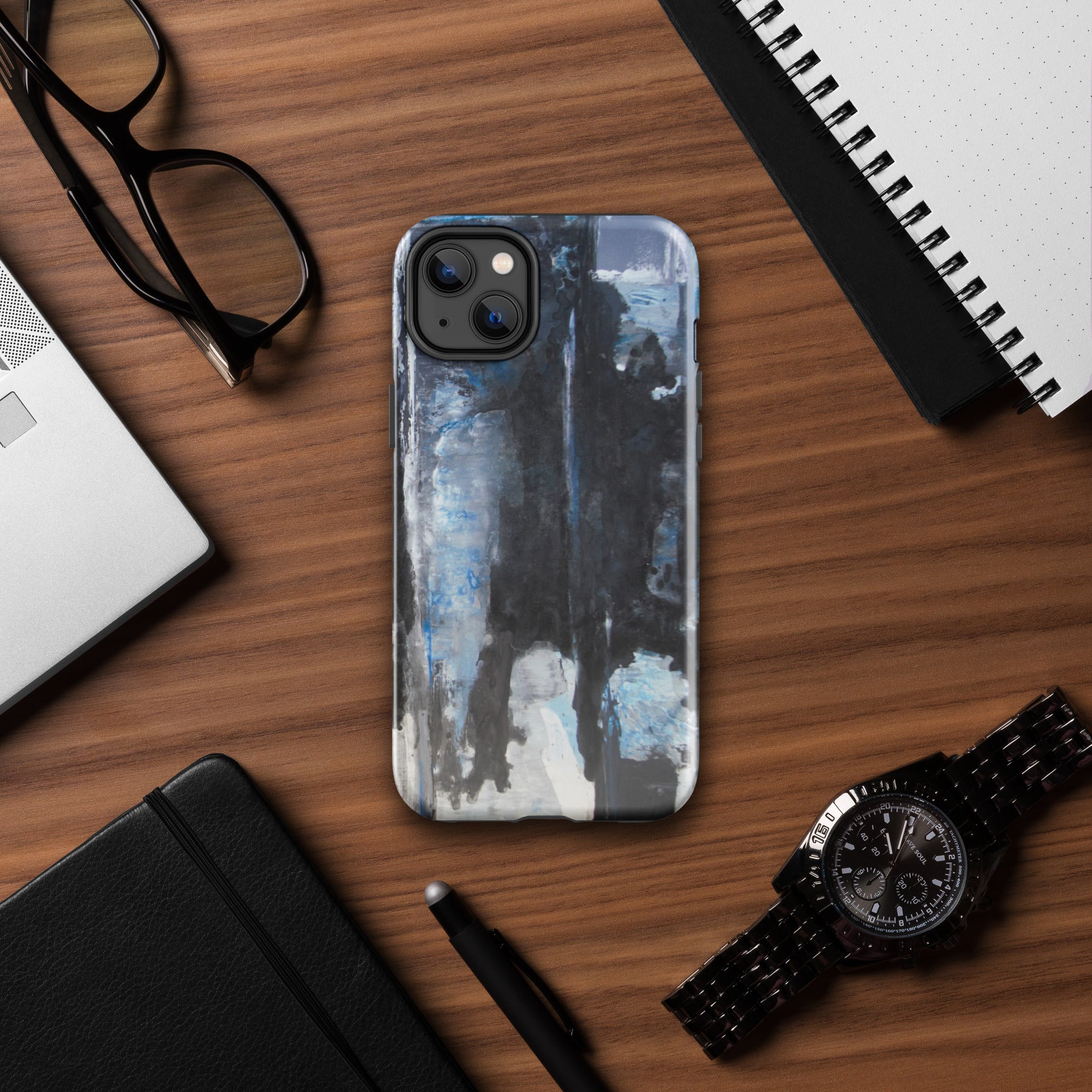 iPhone® Tough Case- Start with Blue