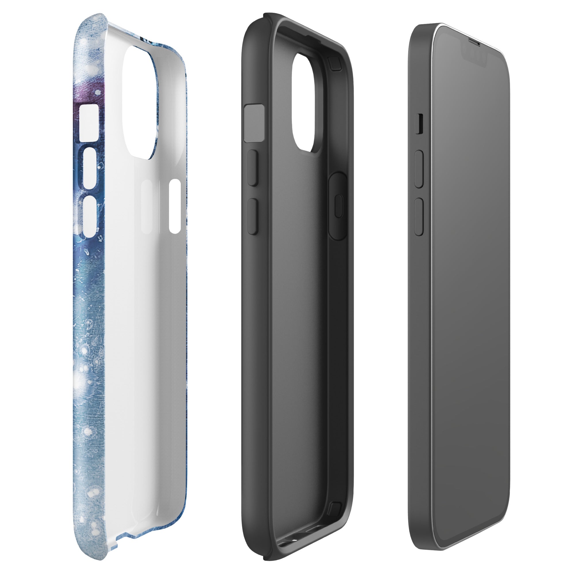 iPhone® Tough Case- Galaxy Blue