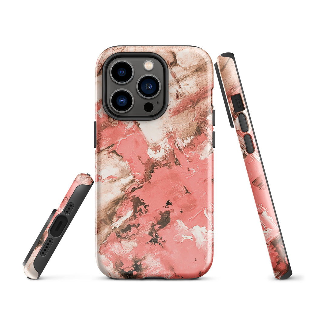 iPhone® Tough Case- Mismatch Peach