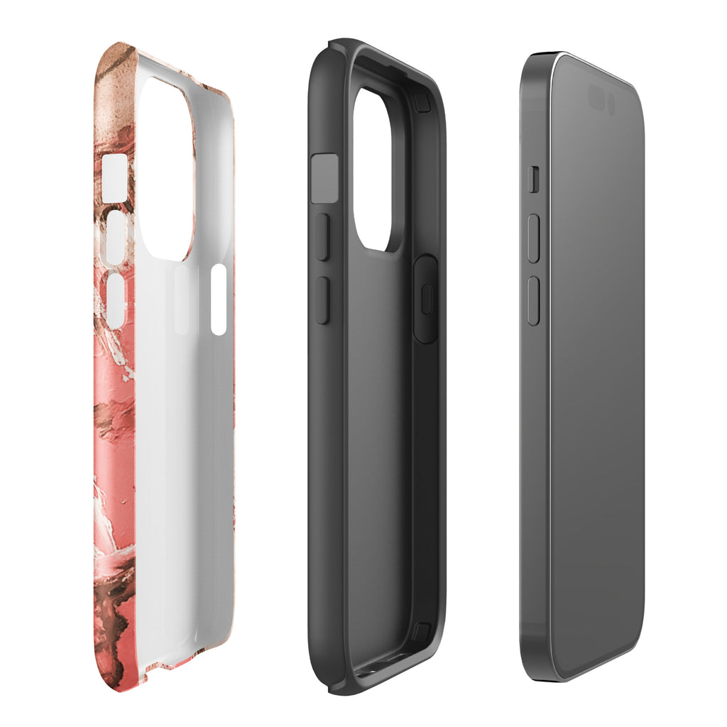 iPhone® Tough Case- Mismatch Peach