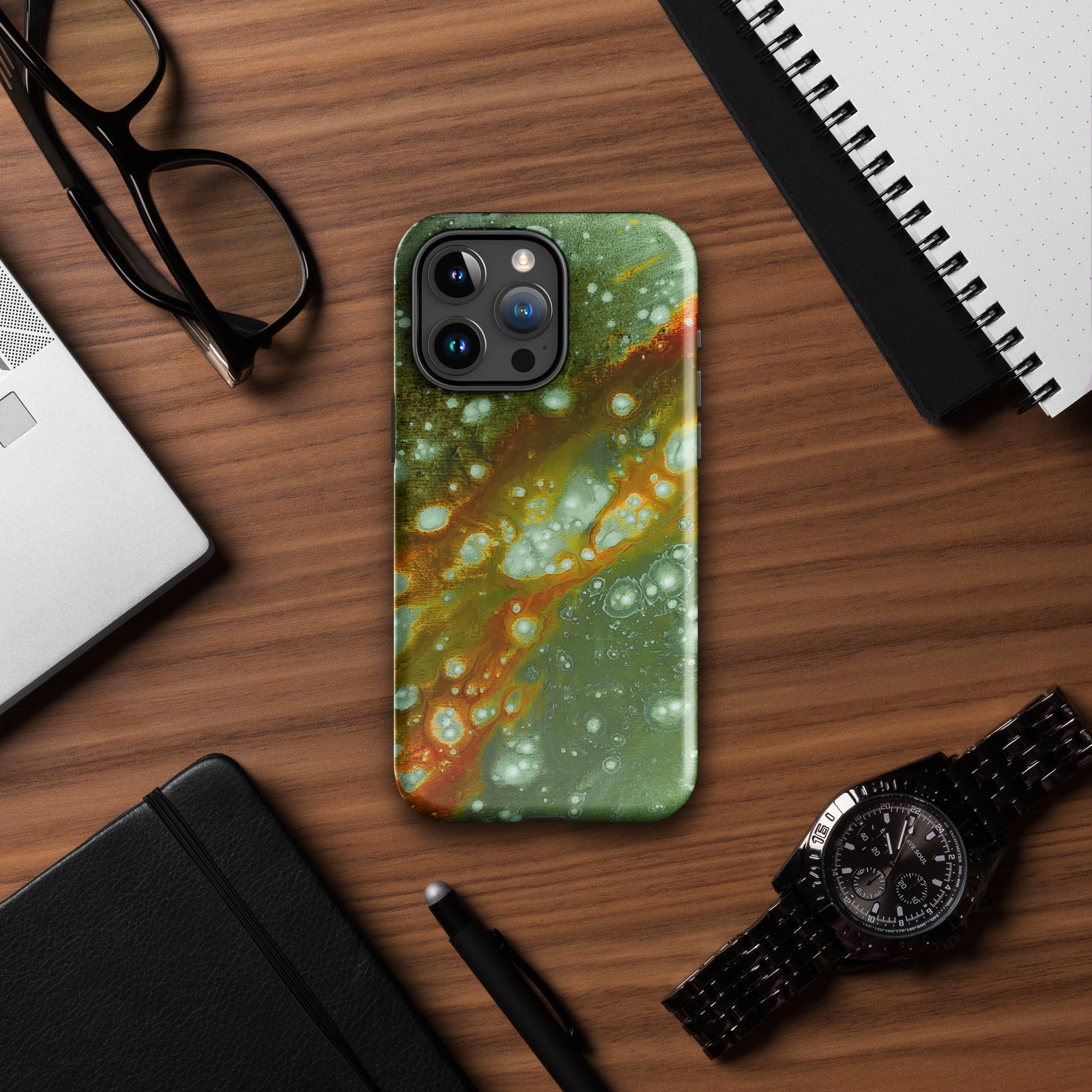 iPhone® Tough Case- Galaxy Green