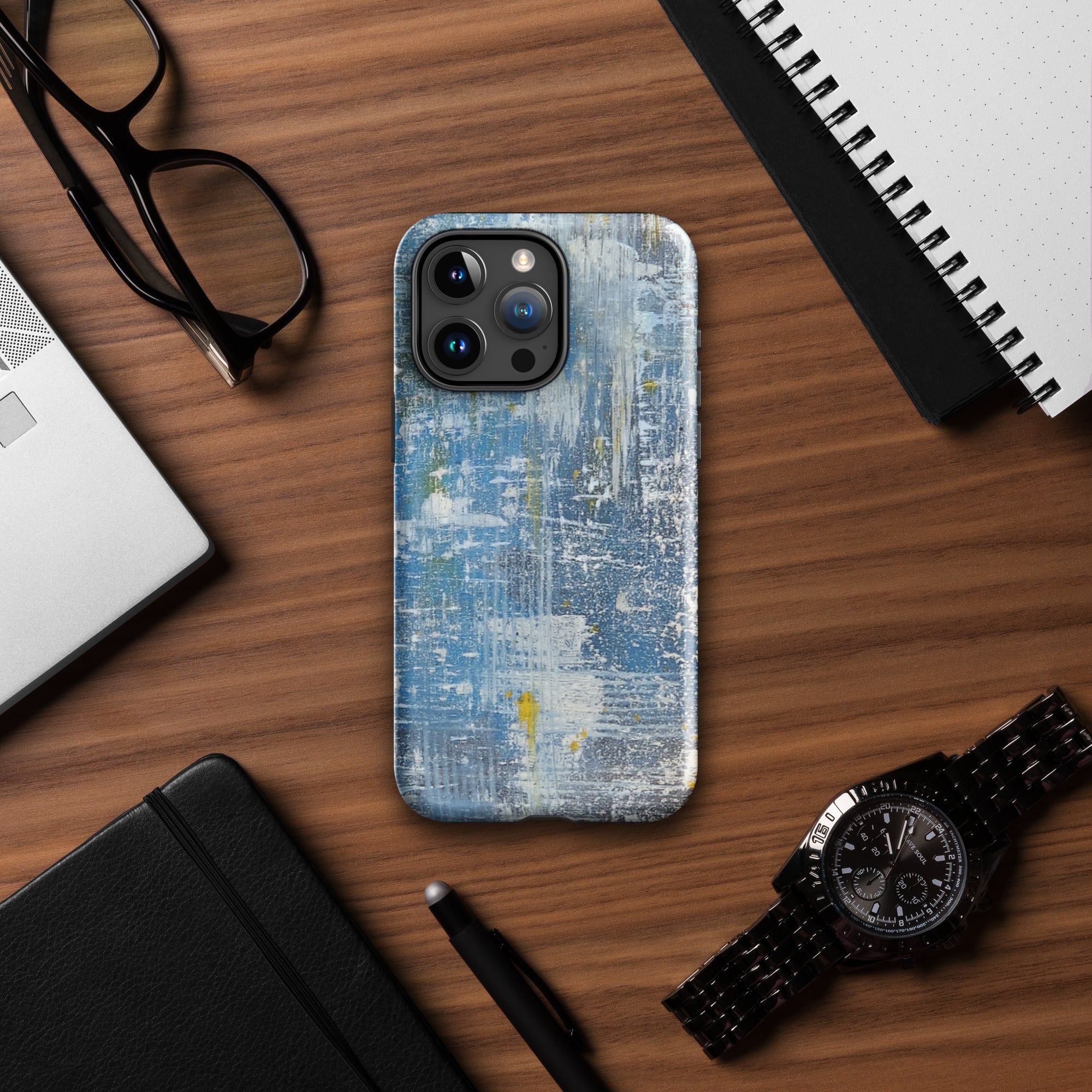 iPhone® Tough Case- Denim Scrape