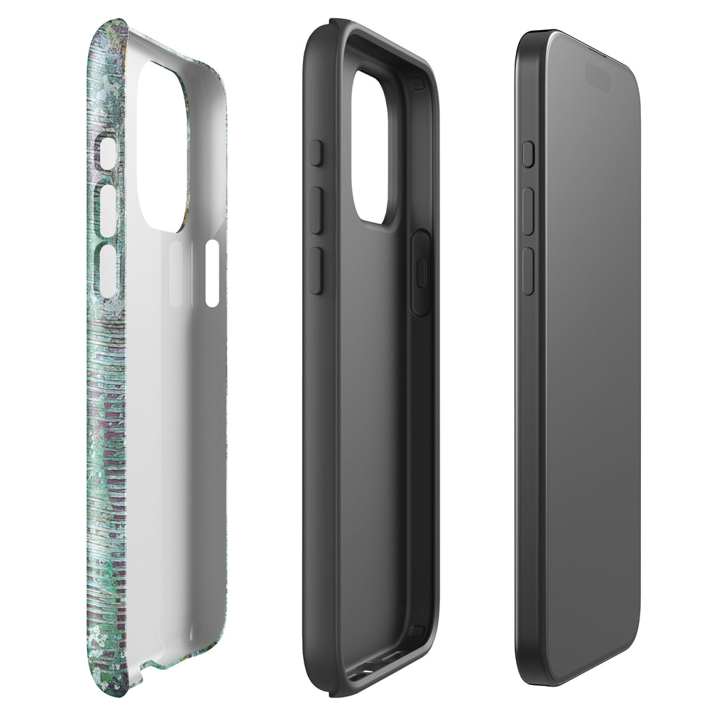 iPhone® Tough Case- Weave Green