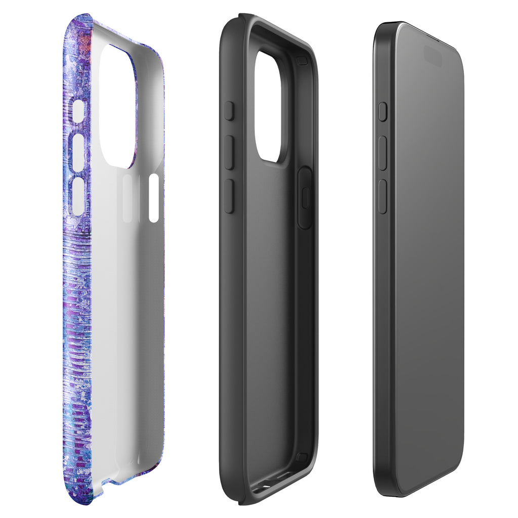 iPhone® Tough Case- Weave Purple