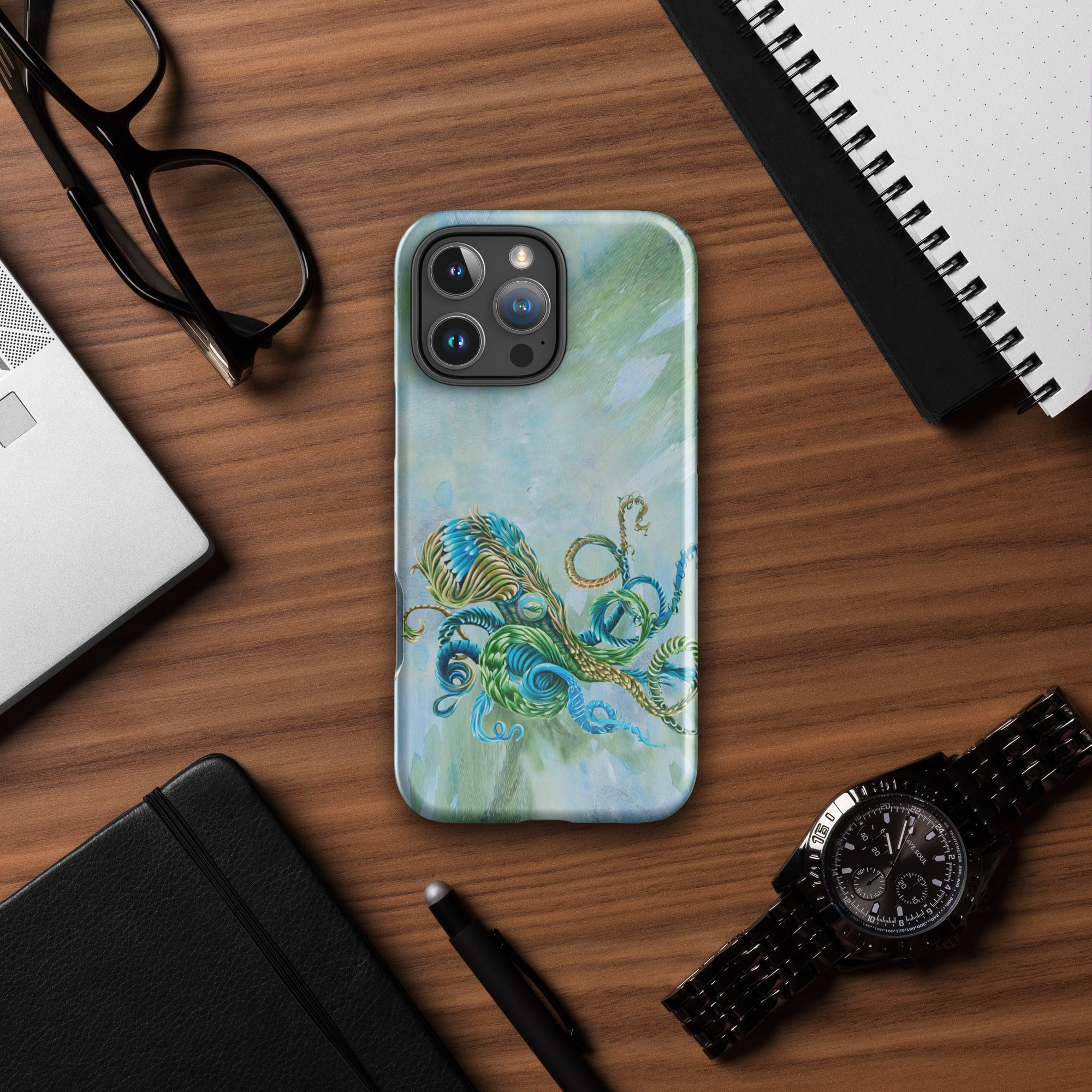 iPhone® Tough Case- Nature Octopus