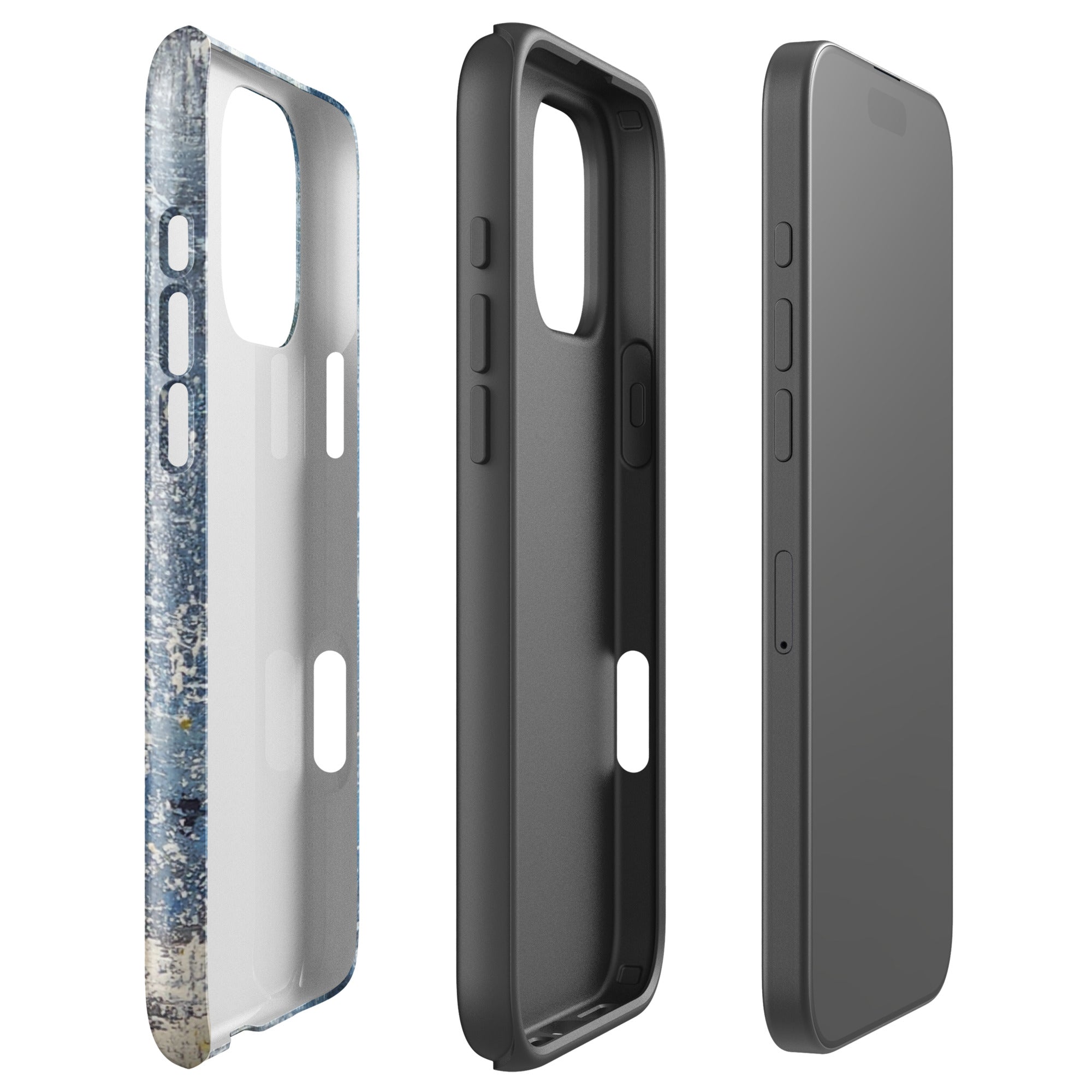 iPhone® Tough Case- Denim Scrape