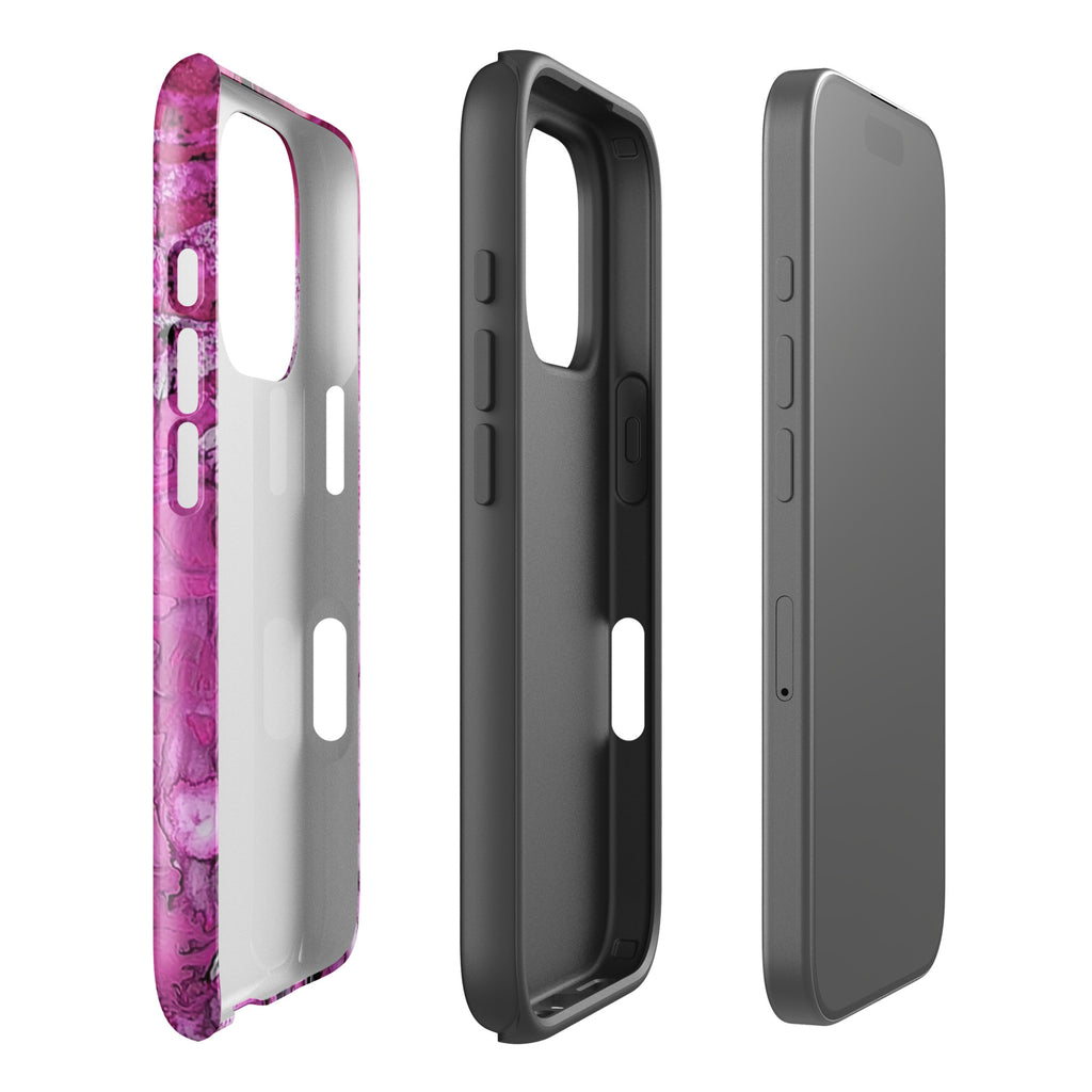 iPhone® Tough Case- Pink Marble