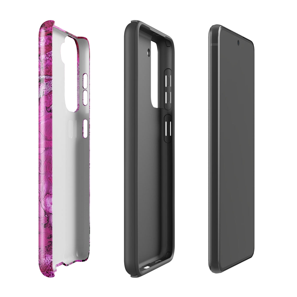 Samsung® Tough case- Pink Marble