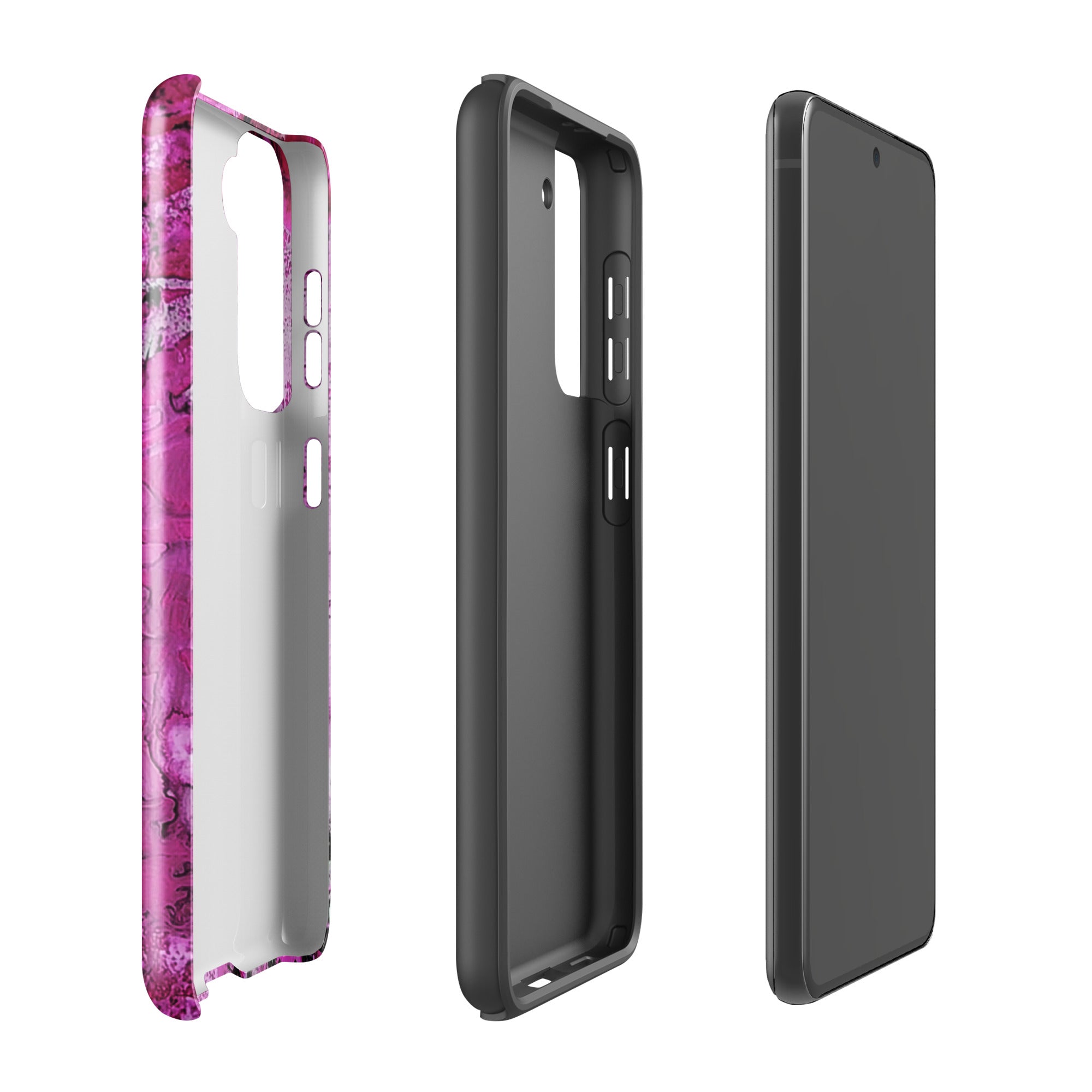 Samsung® Tough case- Pink Marble
