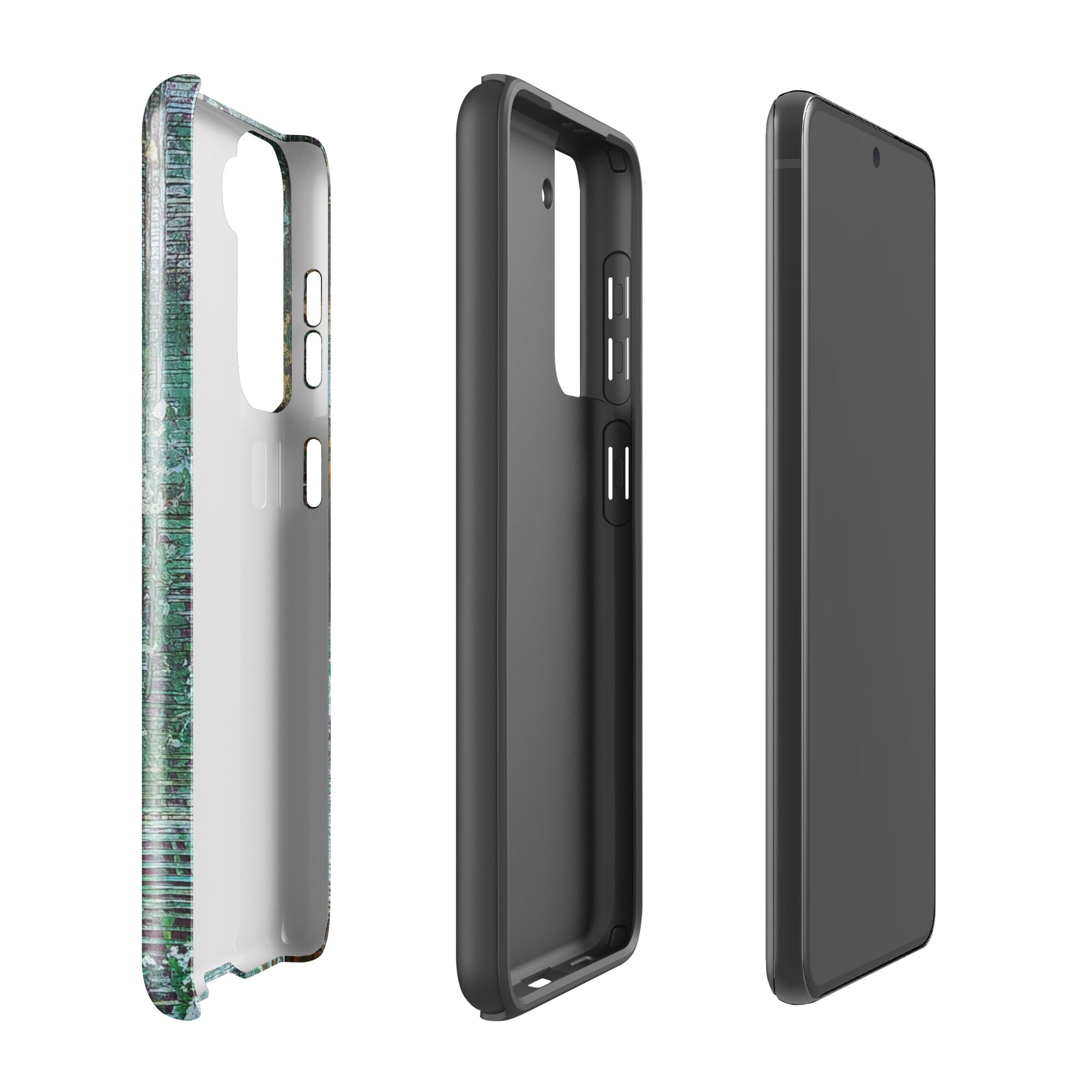 Samsung® Tough case- Weave Green