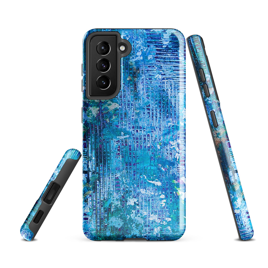 Samsung® Tough case- Weave Blue