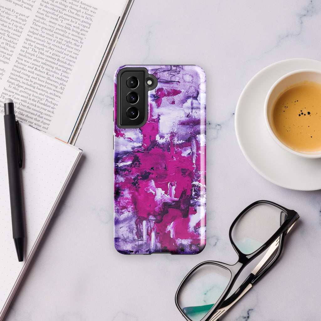 Samsung® Tough case- Mismatch Pink