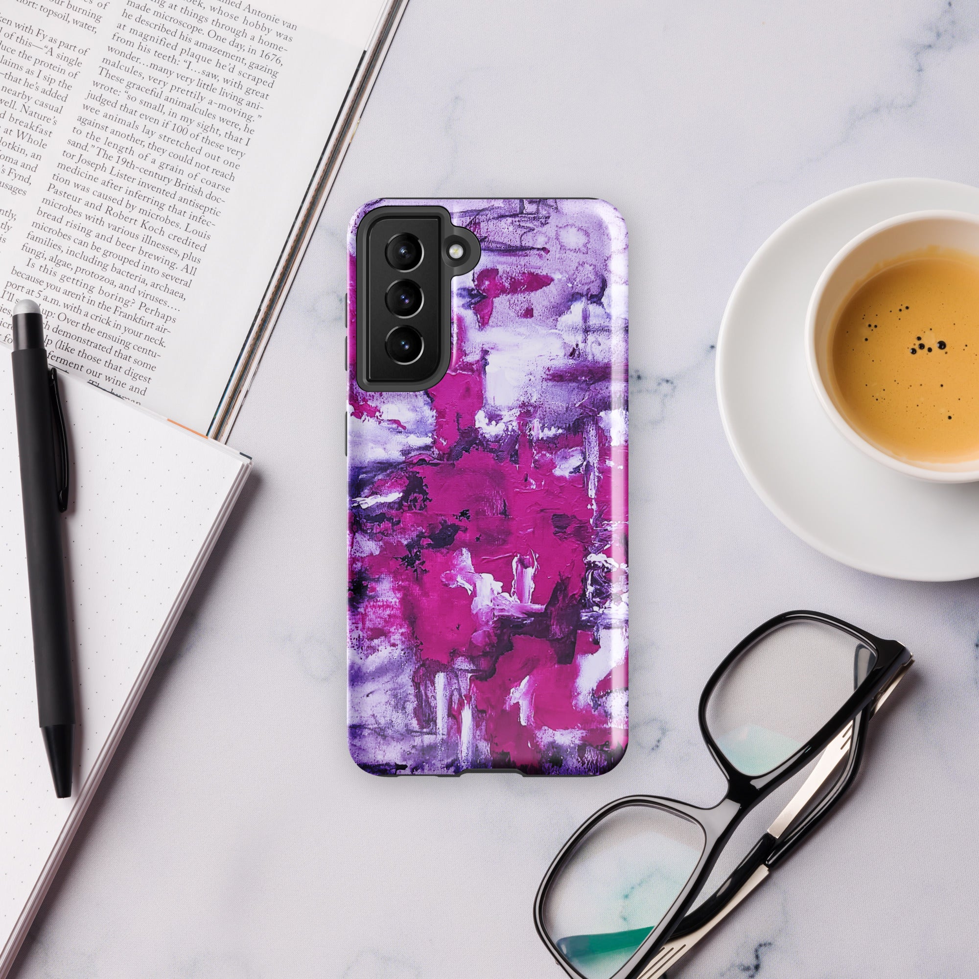 Samsung® Tough case- Mismatch Pink