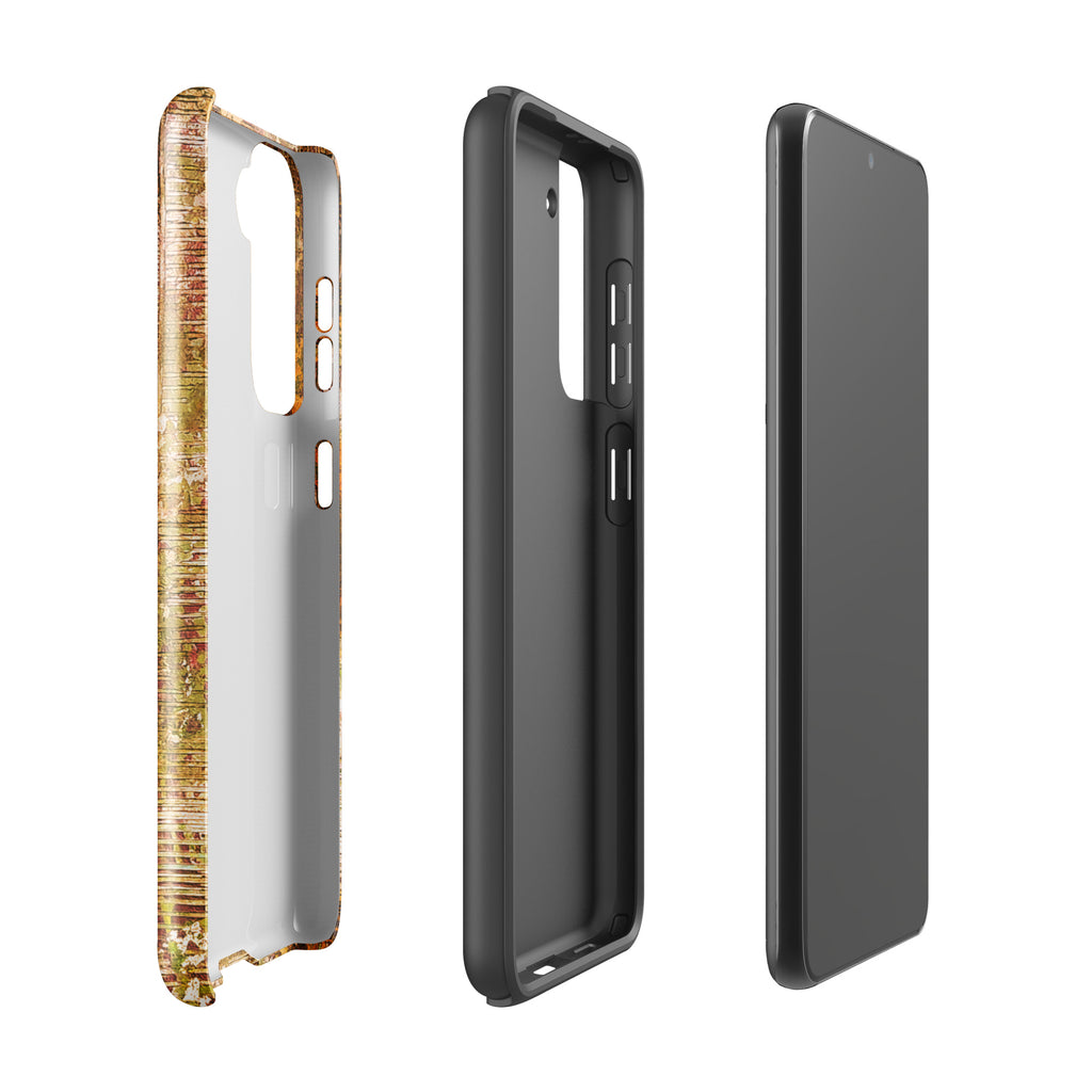 Samsung® Tough case- Weave Golden