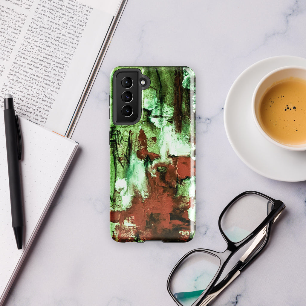 Samsung® Tough case- Mismatch Green
