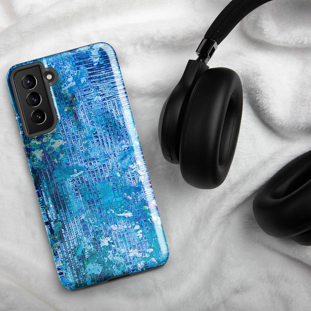 Samsung® Tough case- Weave Blue