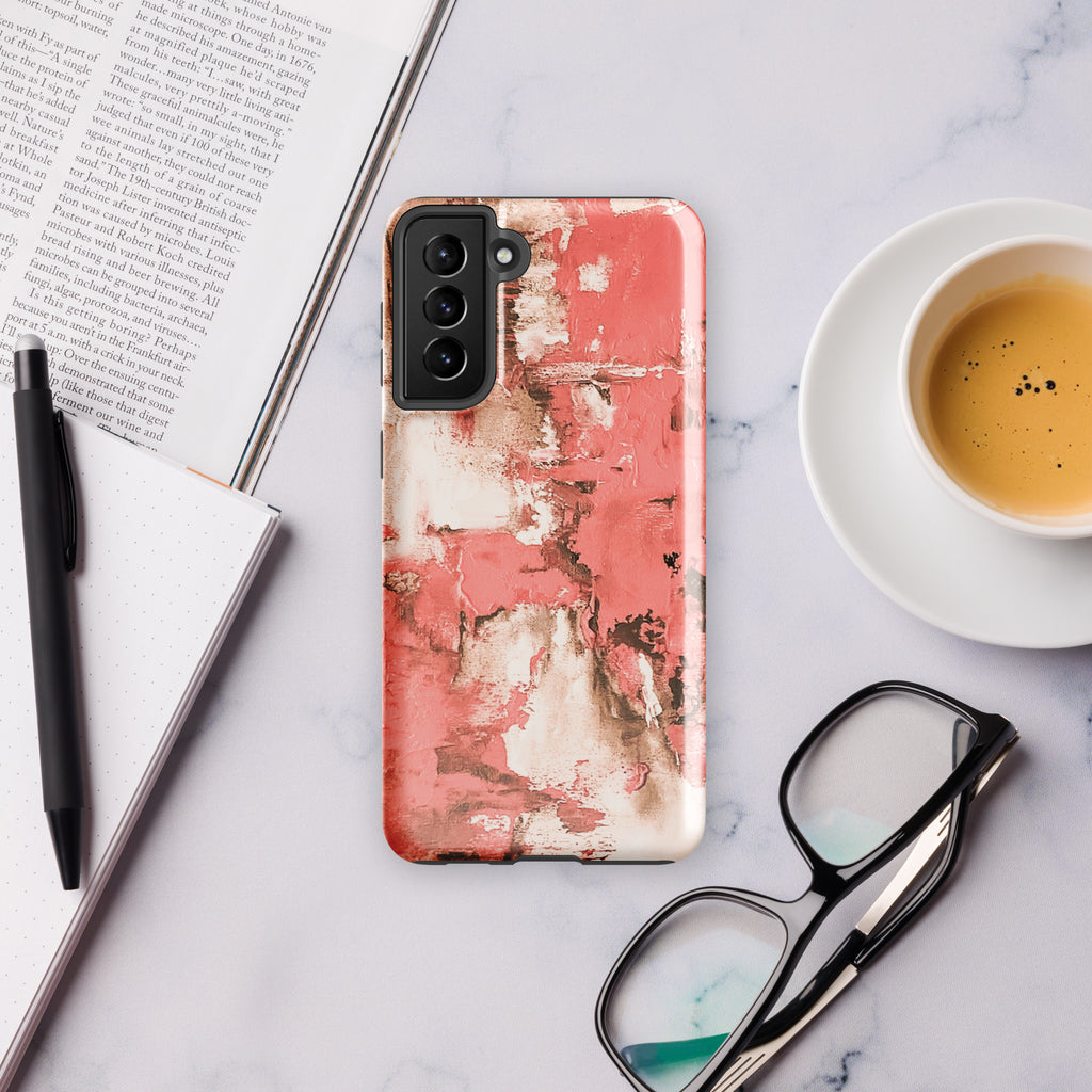 Samsung® Tough case- Mismatch Peach