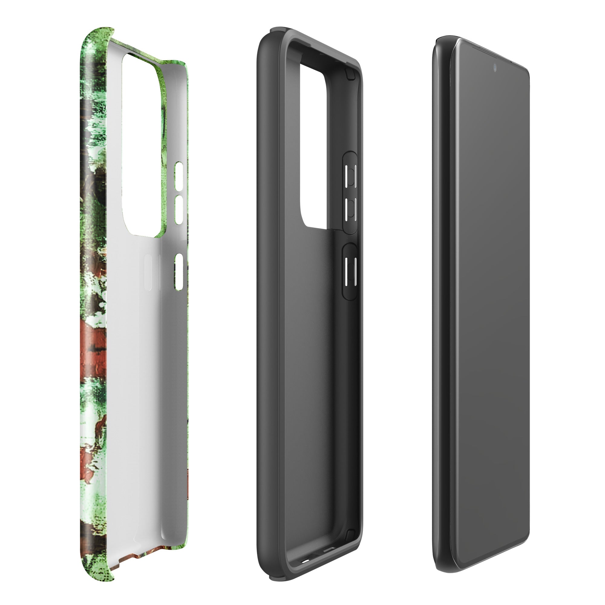 Samsung® Tough case- Mismatch Green