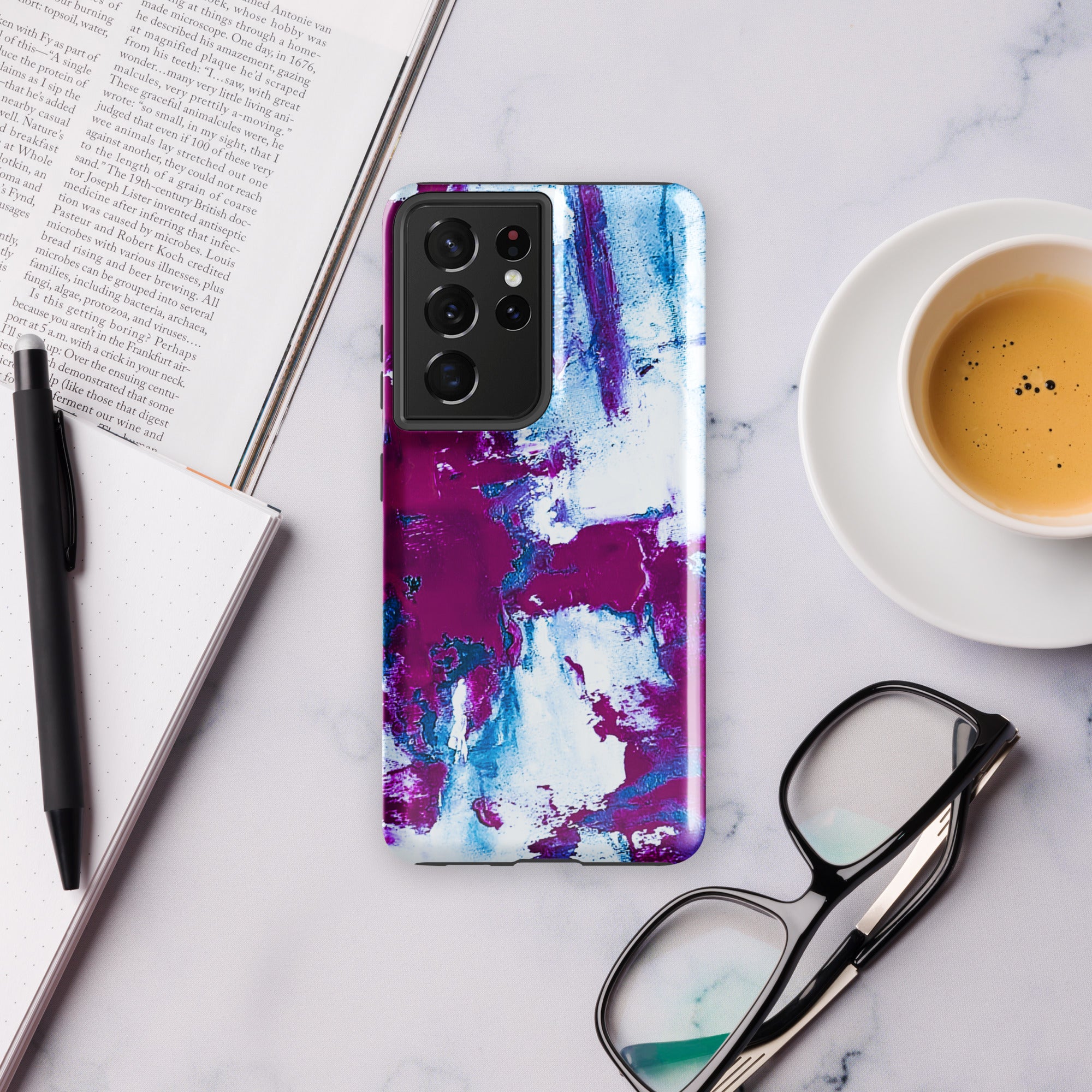 Samsung® Tough case- Mismatch Turquoise