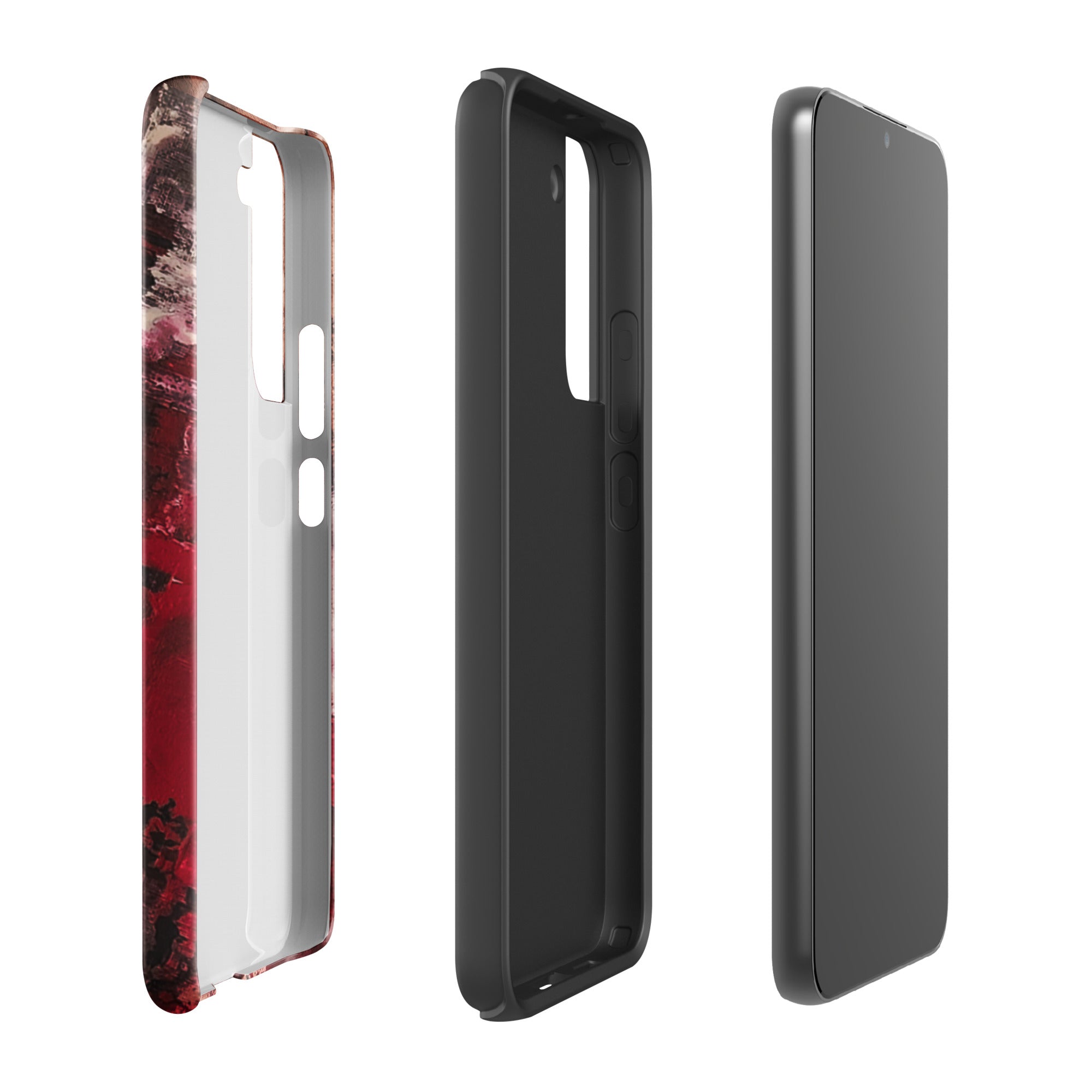 Samsung® Tough case- Mismatch Red