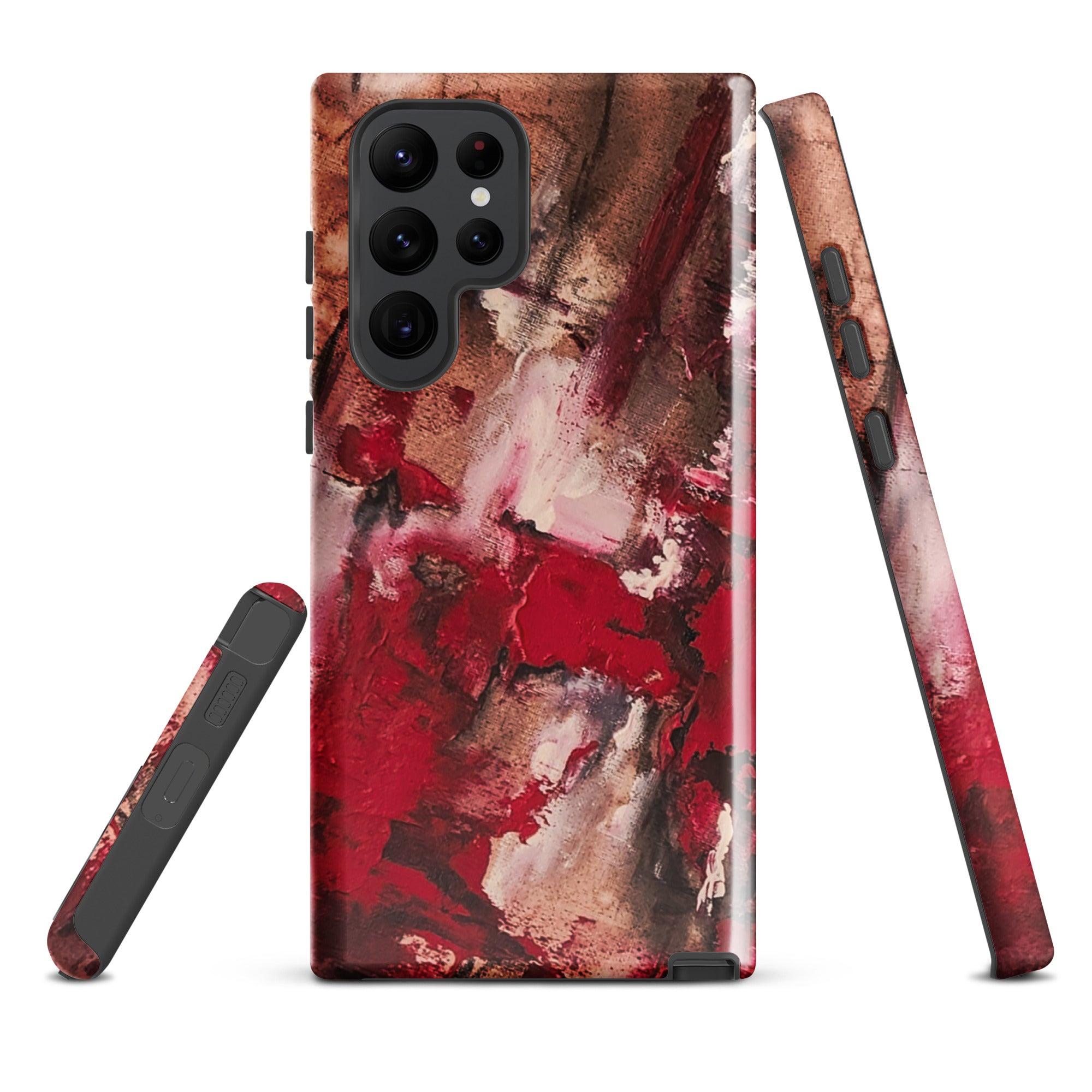 Samsung® Tough case- Mismatch Red