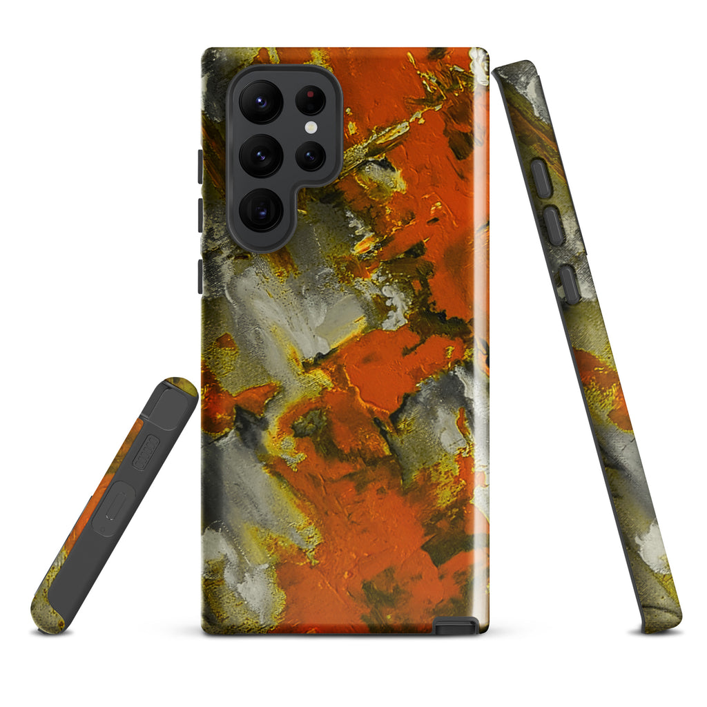 Samsung® Tough case- Mismatch Orange