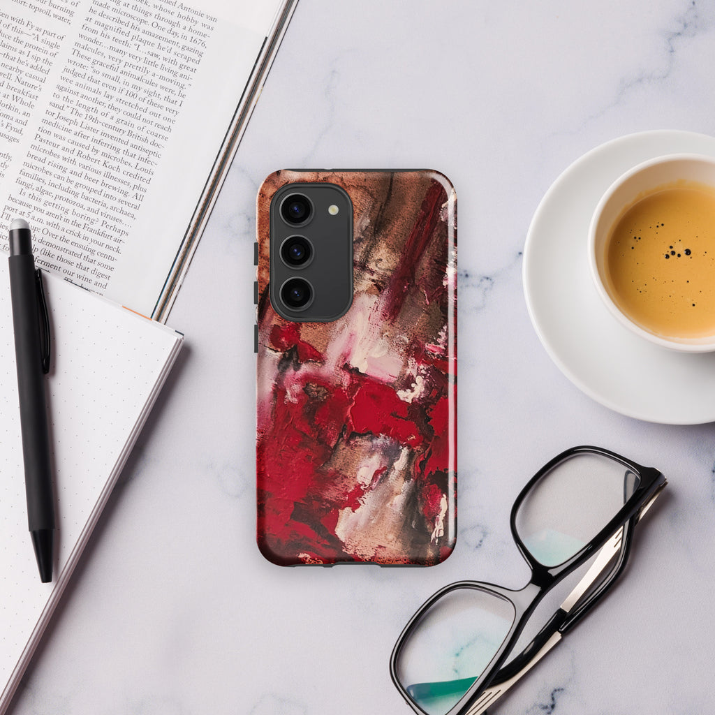 Samsung® Tough case- Mismatch Red