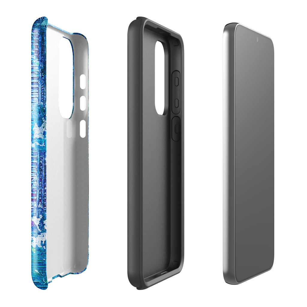 Samsung® Tough case- Weave Blue