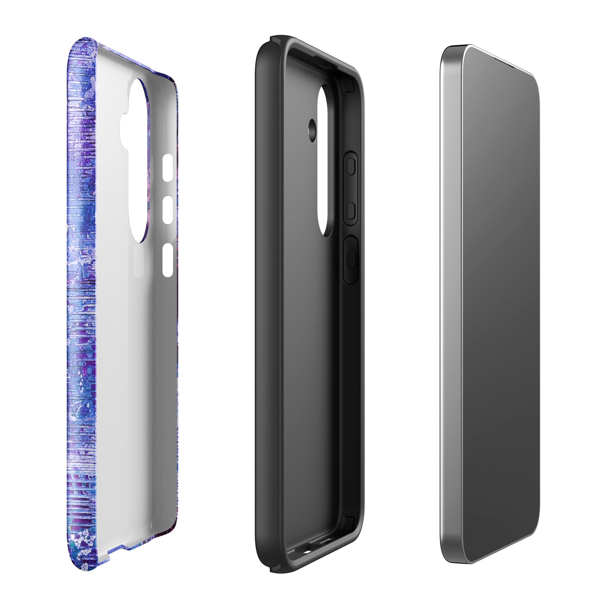 Samsung® Tough case- Weave Purple