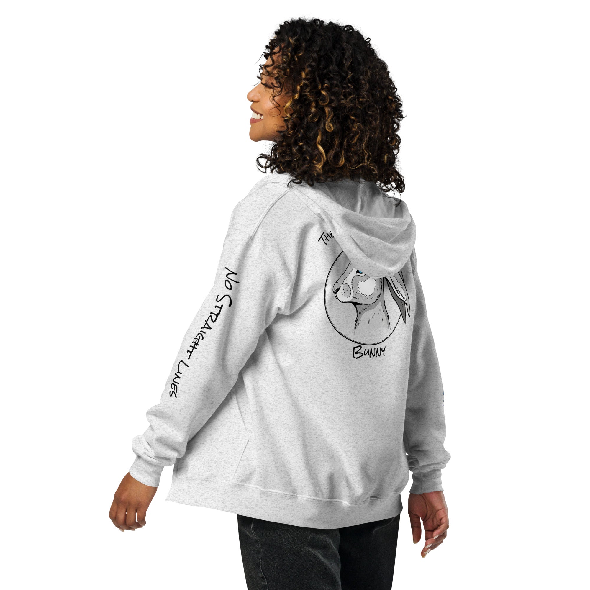 TBB Zip Hoodie- Logo Back Light