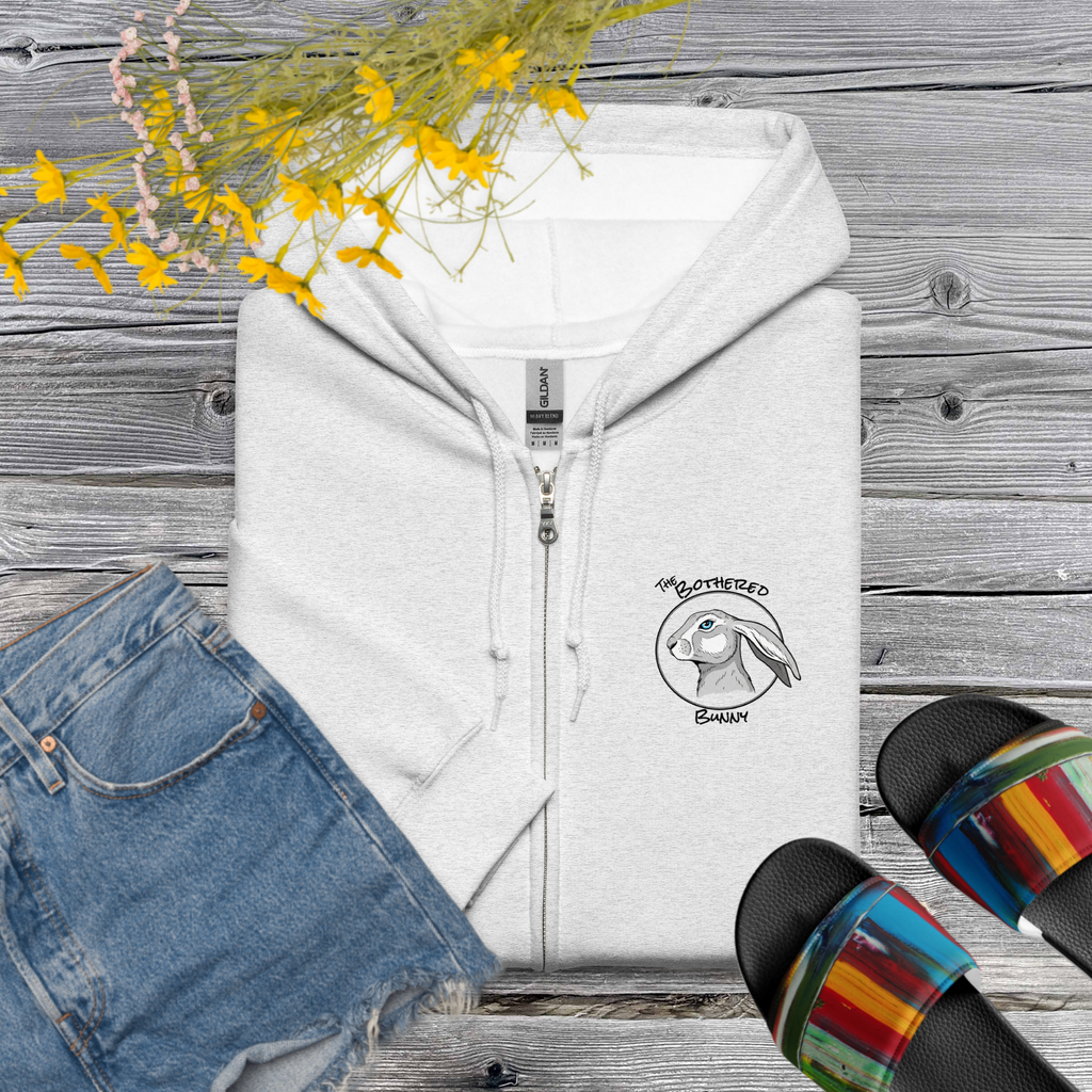 TBB Zip Hoodie- Plain Back Light