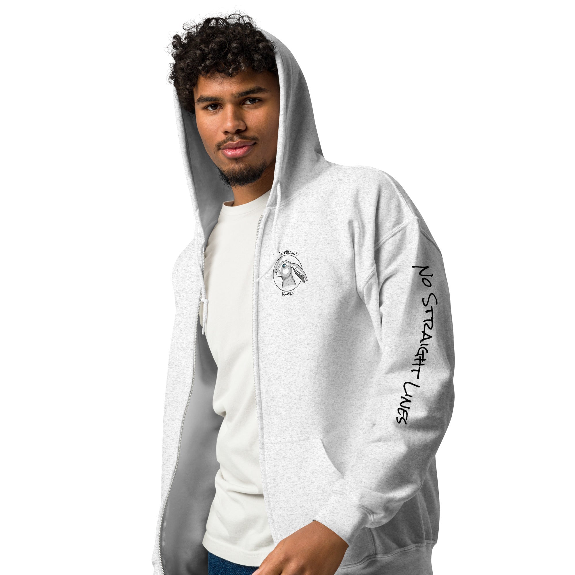 TBB Zip Hoodie- Logo Back Light