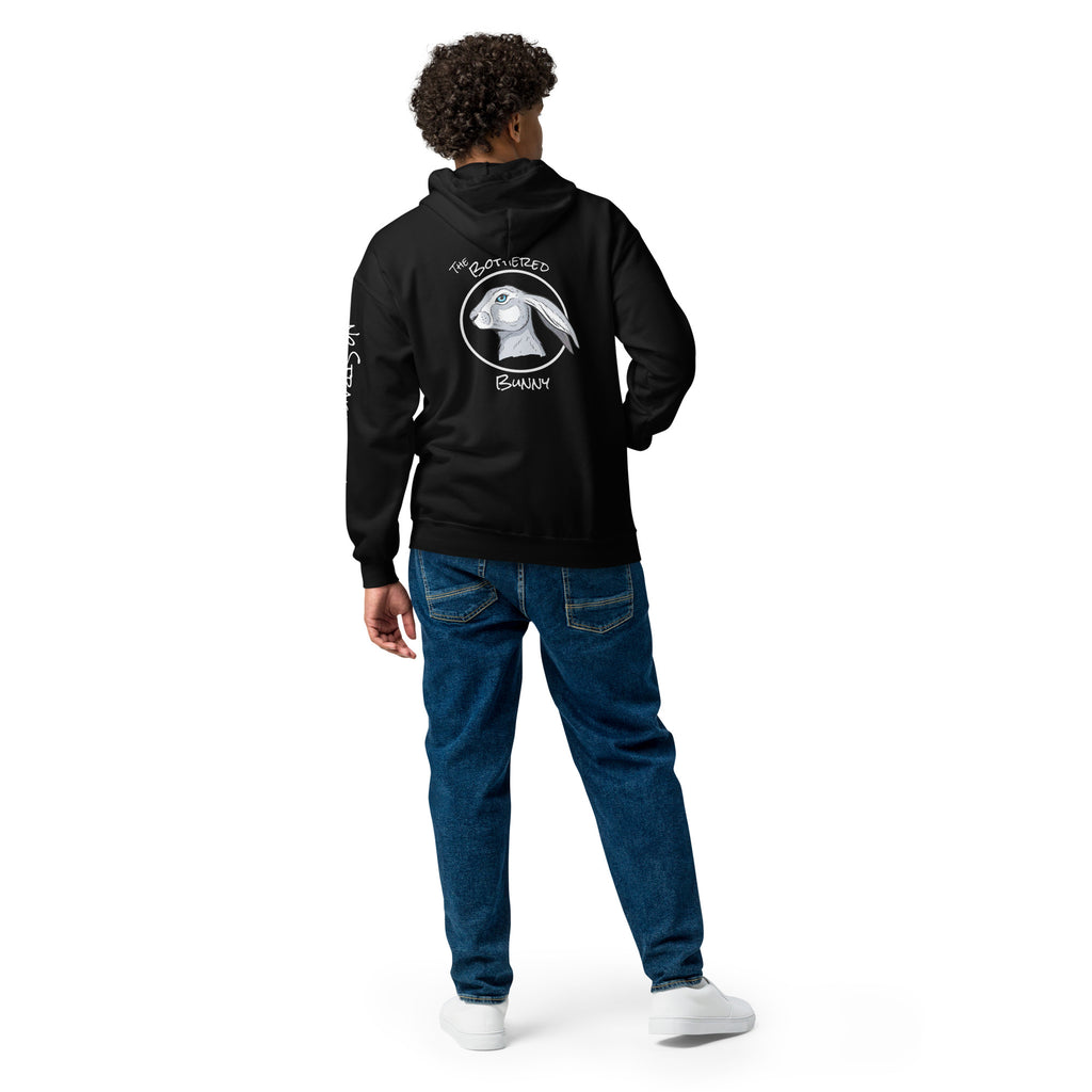 TBB Zip Hoodie- Logo Back Dark
