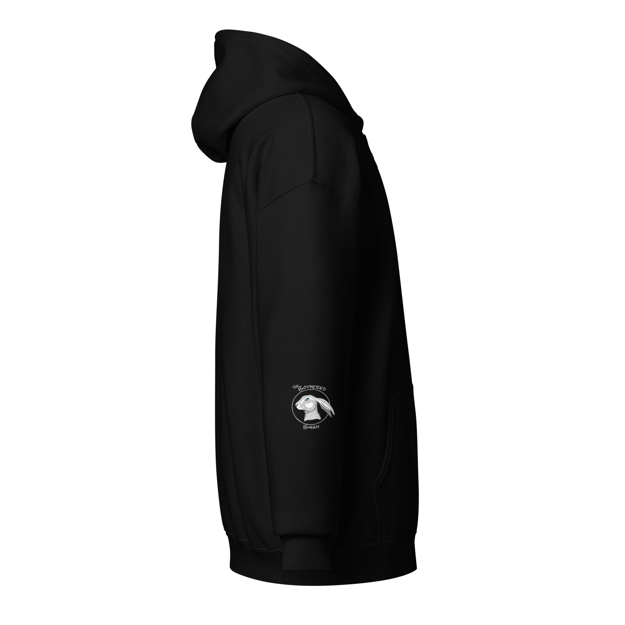 TBB Zip Hoodie- Plain Back Dark