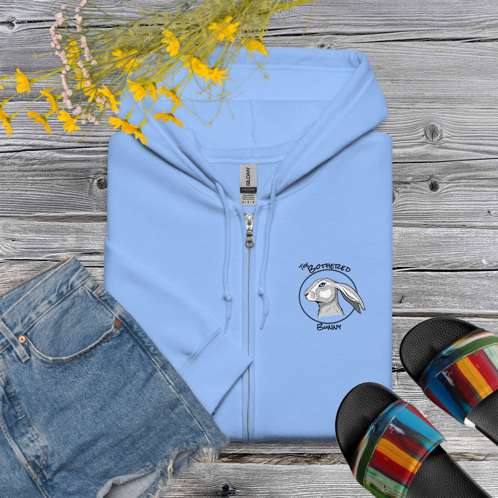 TBB Zip Hoodie- Plain Back Light