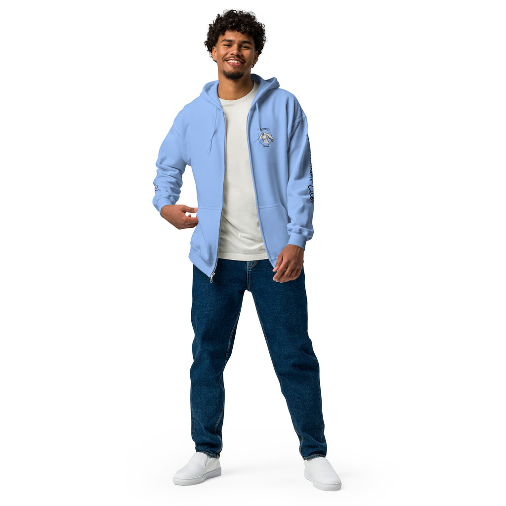 TBB Zip Hoodie- Logo Back Light