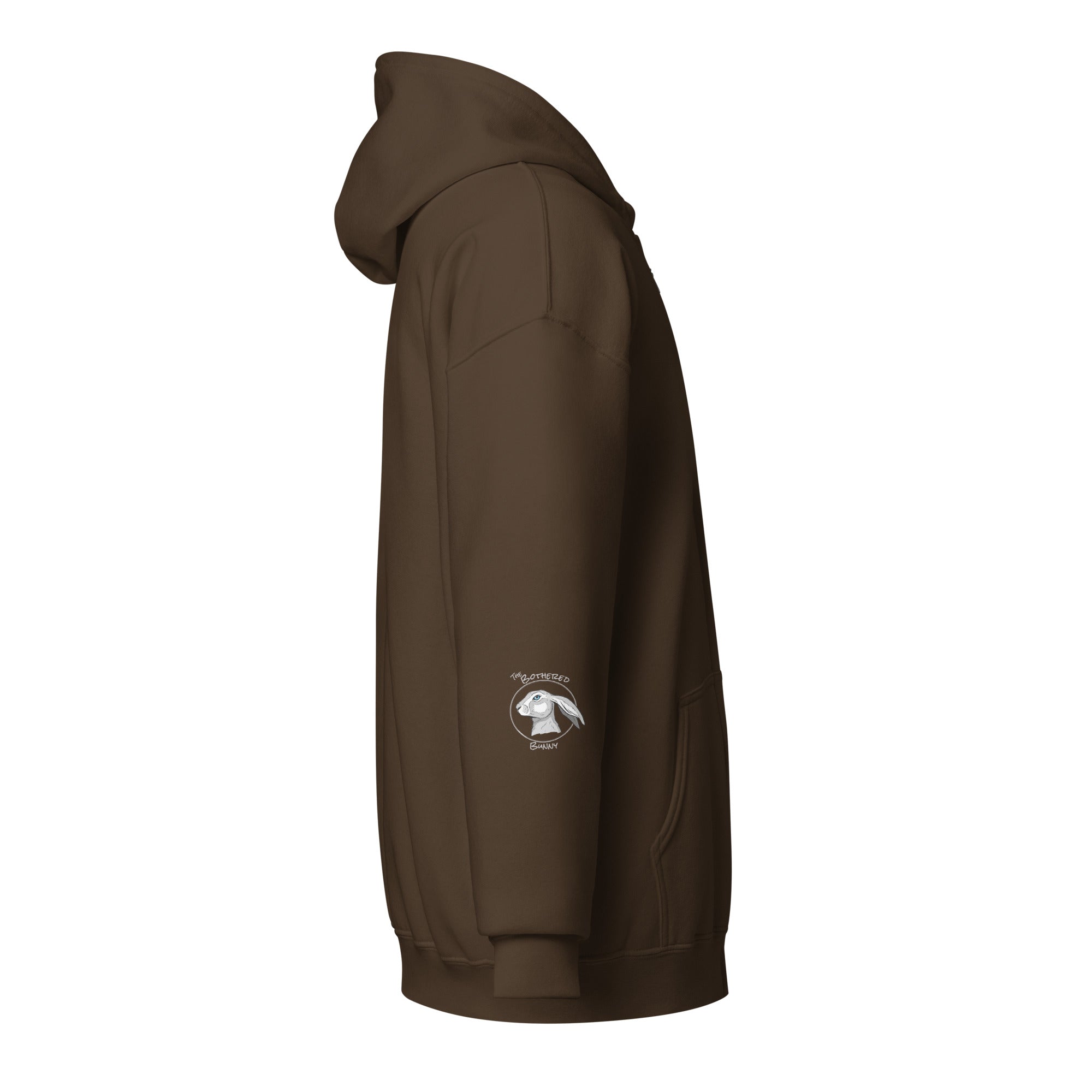 TBB Zip Hoodie- Plain Back Dark