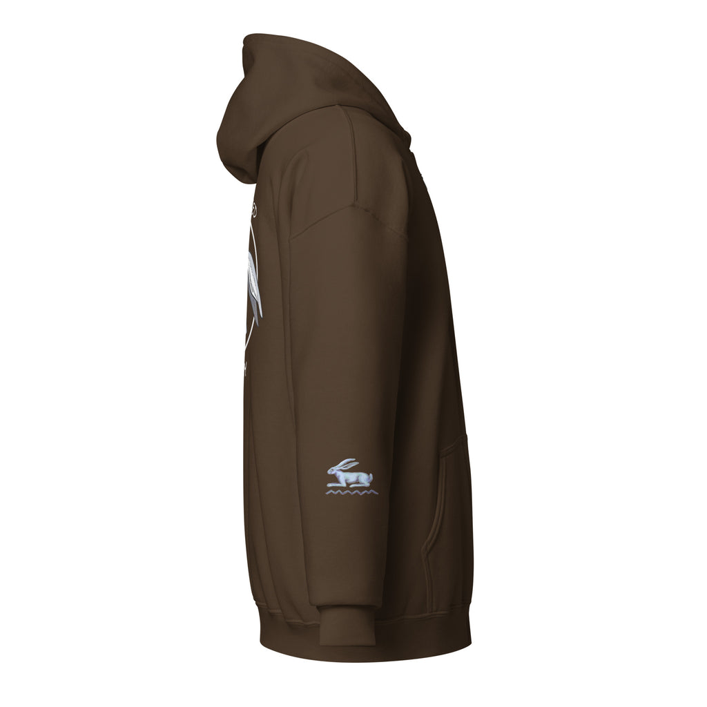 TBB Zip Hoodie- Logo Back Dark