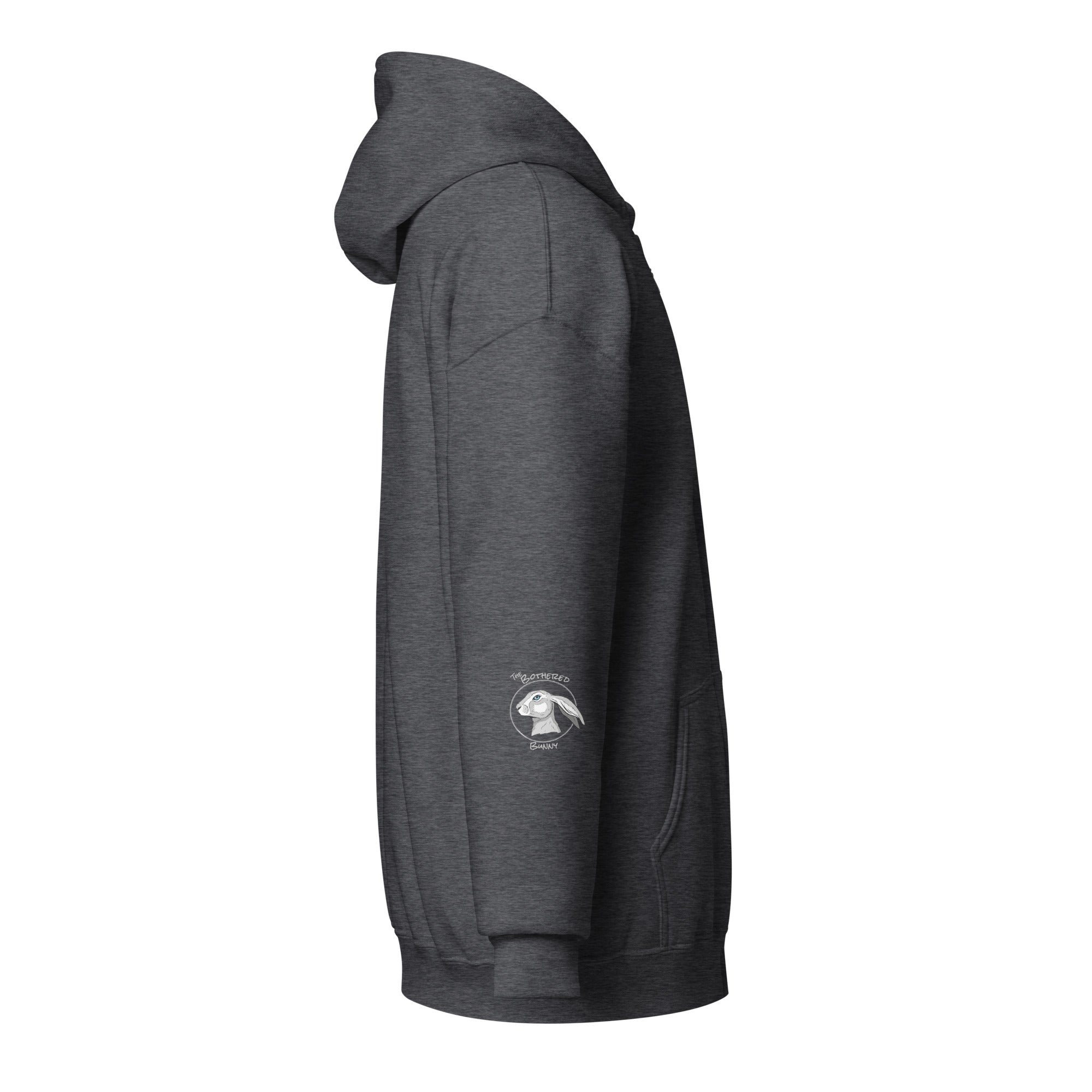 TBB Zip Hoodie- Plain Back Dark