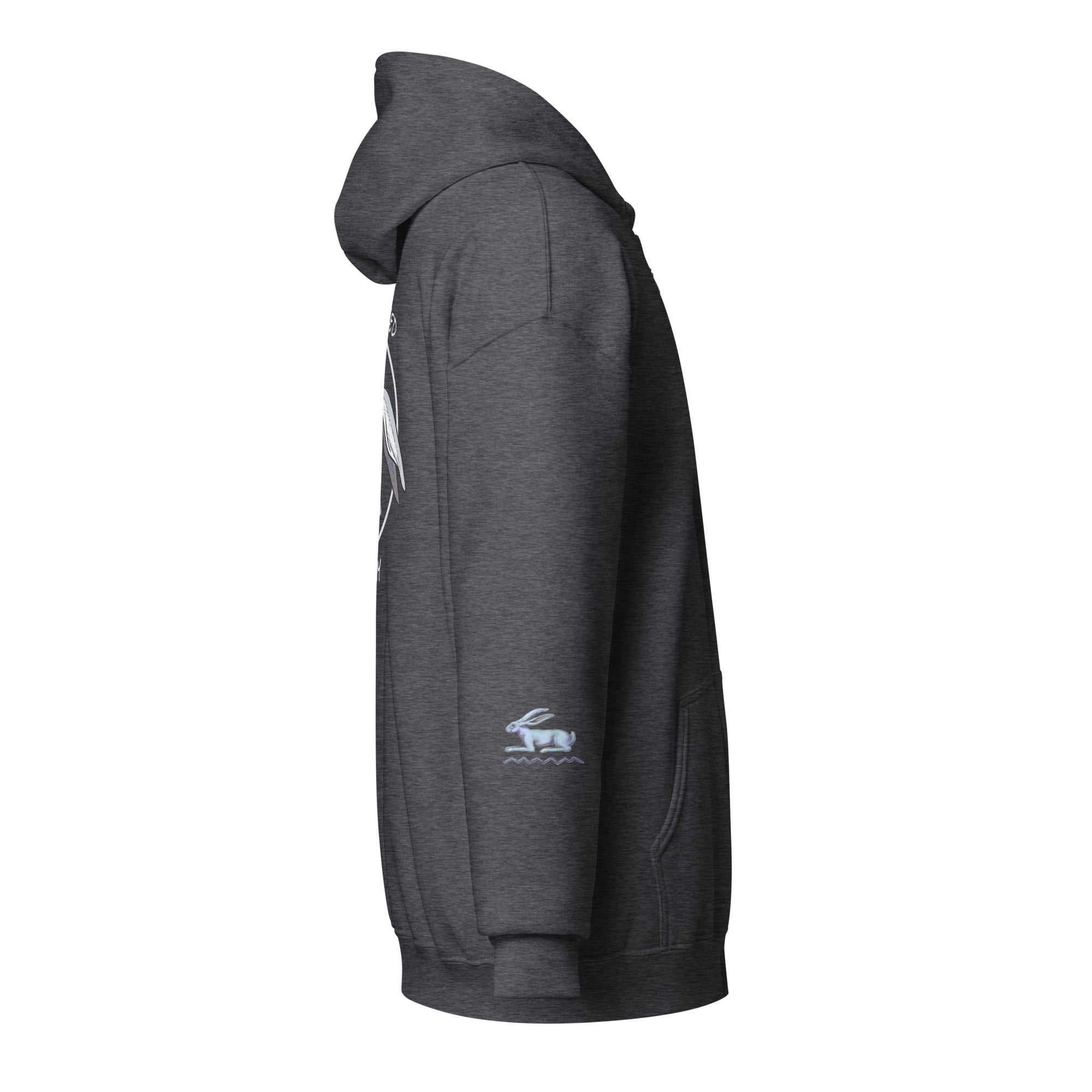 TBB Zip Hoodie- Logo Back Dark