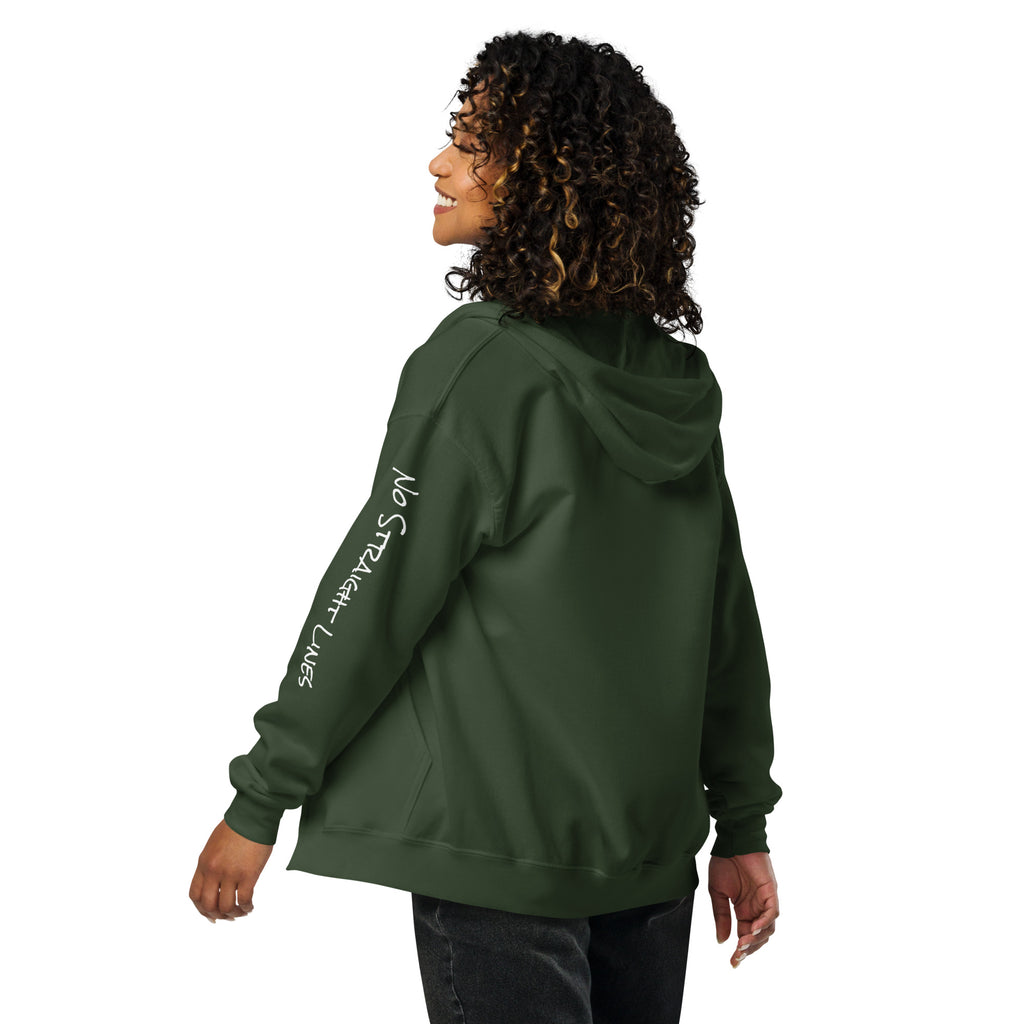 TBB Zip Hoodie- Plain Back Dark