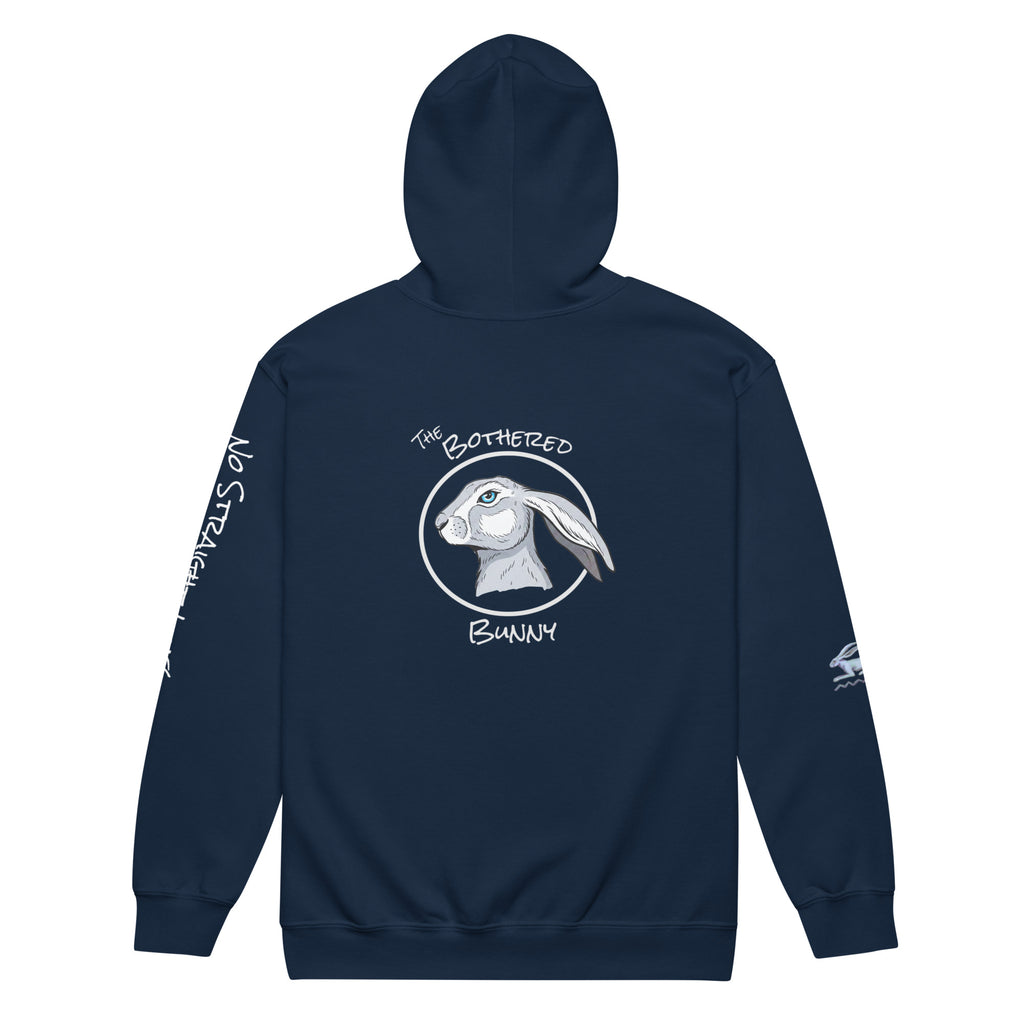 TBB Zip Hoodie- Logo Back Dark