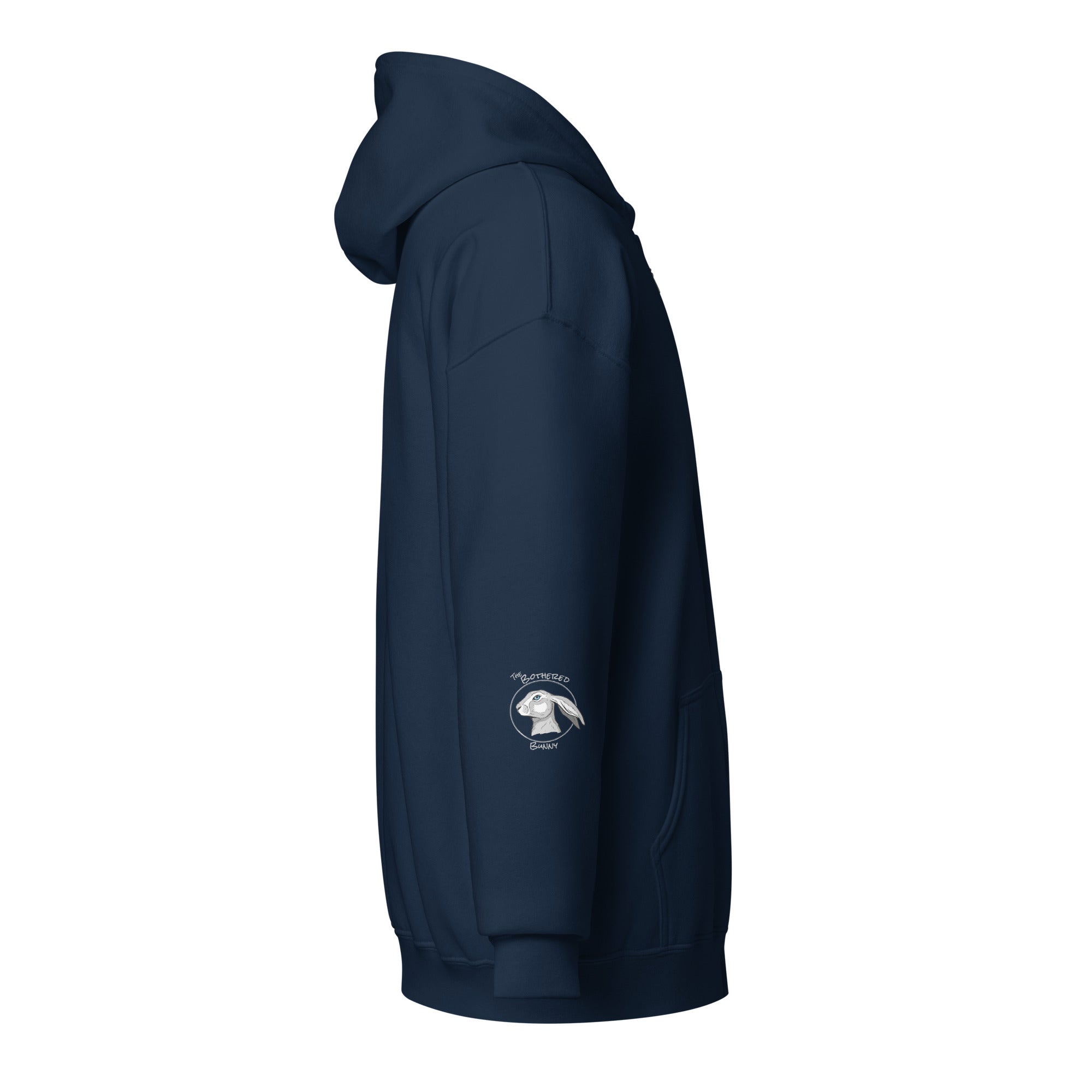 TBB Zip Hoodie- Plain Back Dark