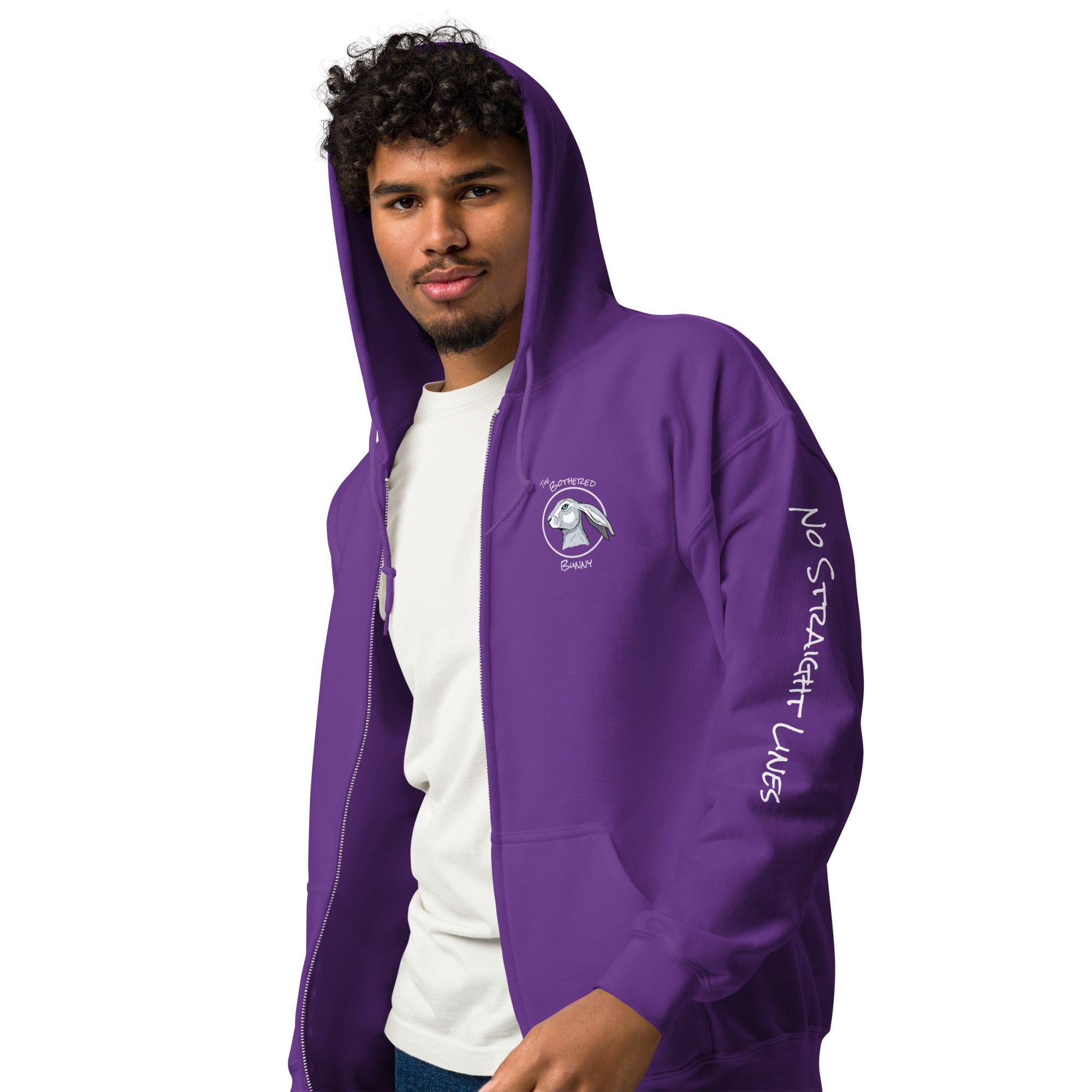 TBB Zip Hoodie- Plain Back Dark