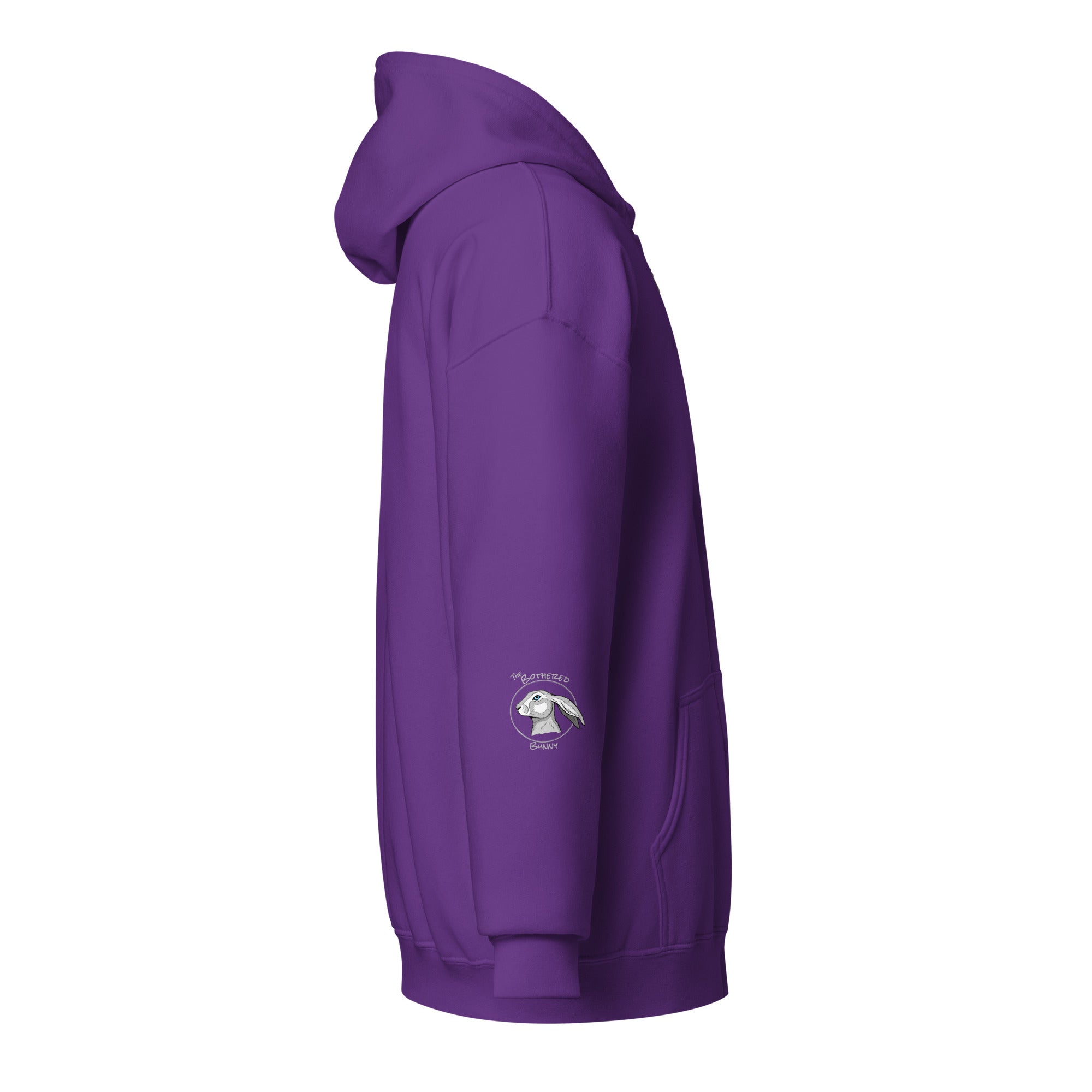 TBB Zip Hoodie- Plain Back Dark